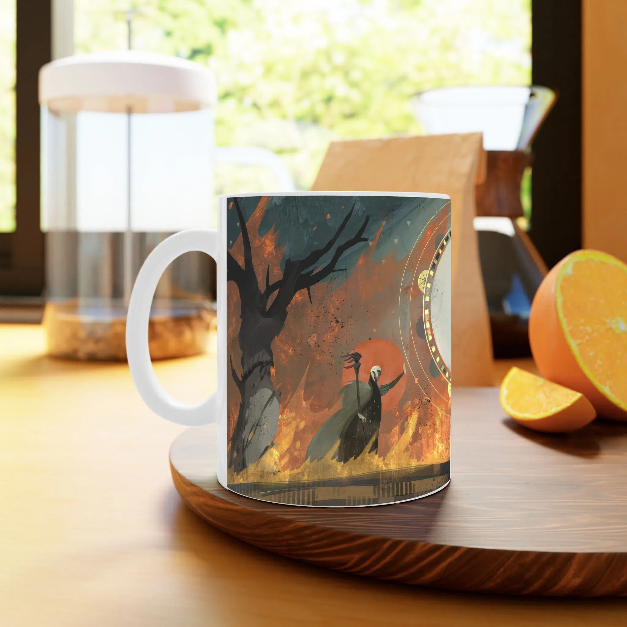 ماگ لیمینات طرح بازی Dragon Age Game کد NM7069 — تصویر 3