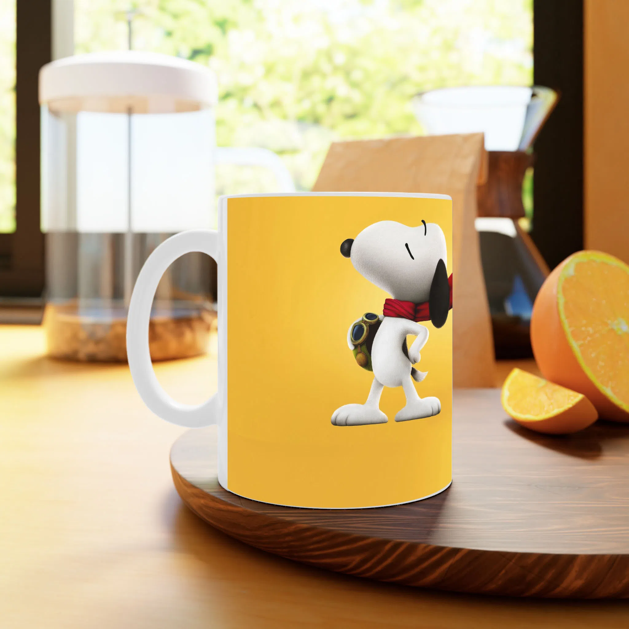 ماگ لیمینات طرح فیلم بادام زمینی The Peanuts کد NM13037 — تصویر 3