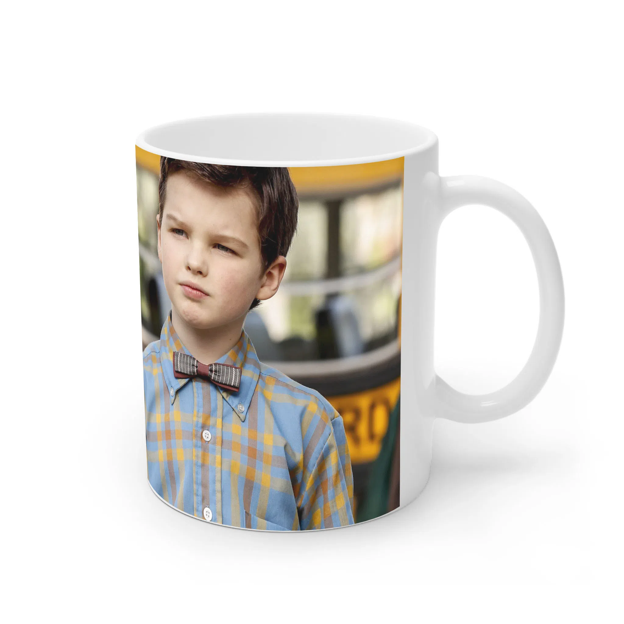 ماگ لیمینات طرح سریال Young Sheldon کد NM5875 — تصویر 2