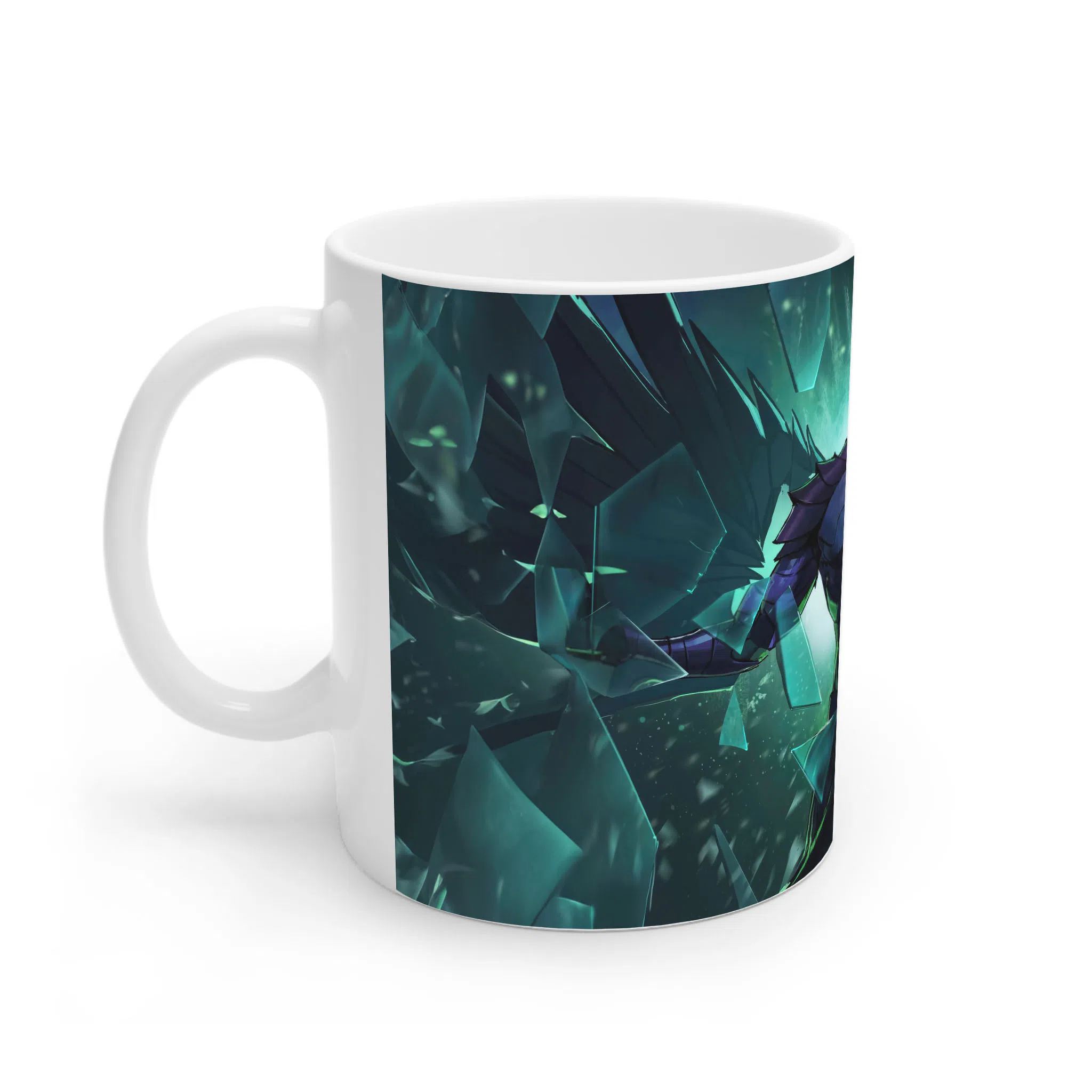 ماگ لیمینات طرح سریال دوتا خون اژدها Dota Dragons Blood کد NM4036 — تصویر 2