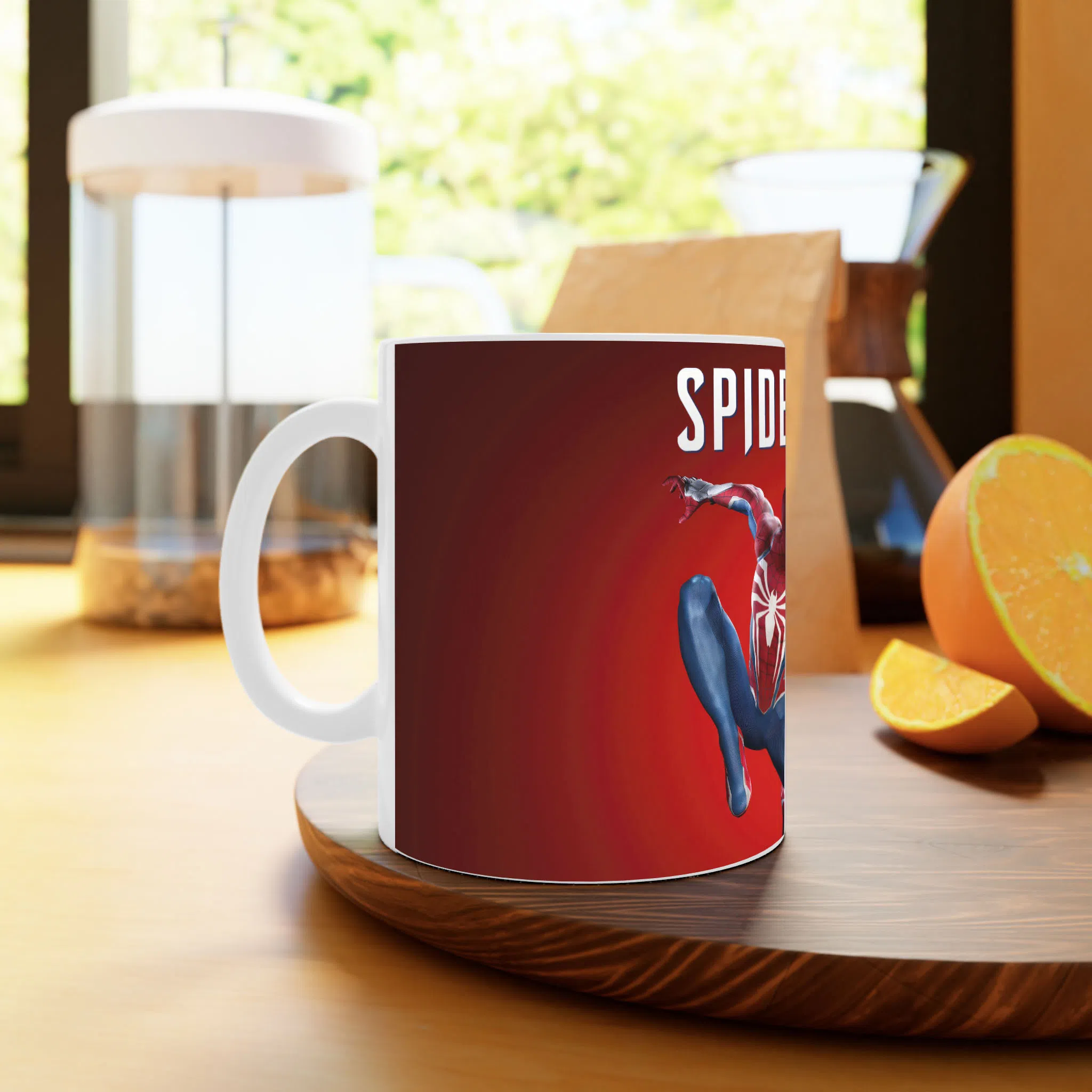 ماگ لیمینات طرح بازی اسپایدرمن مرد عنکبوتی Spider Man Game کد NM9639 — تصویر 3