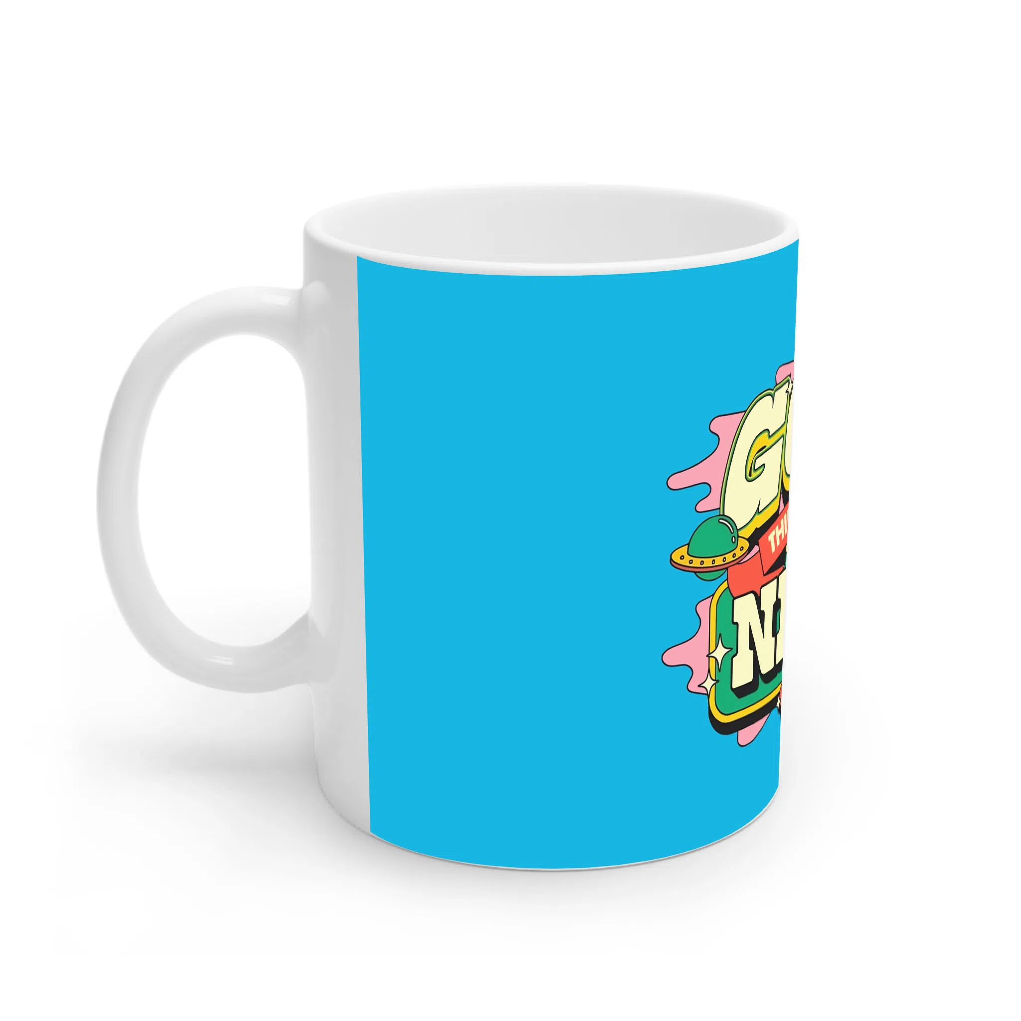 ماگ لیمینات طرح چیزای خوب زمان میبره کد NM14626 — تصویر 2