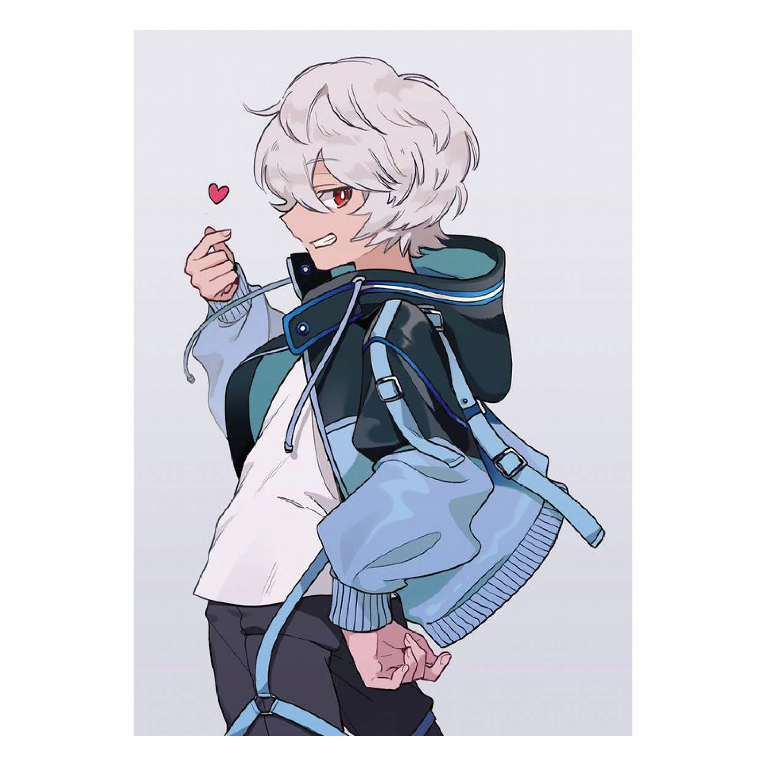 تابلو شاسی لیمینات طرح انیمه ماشه جهان World Trigger مدل NV1102