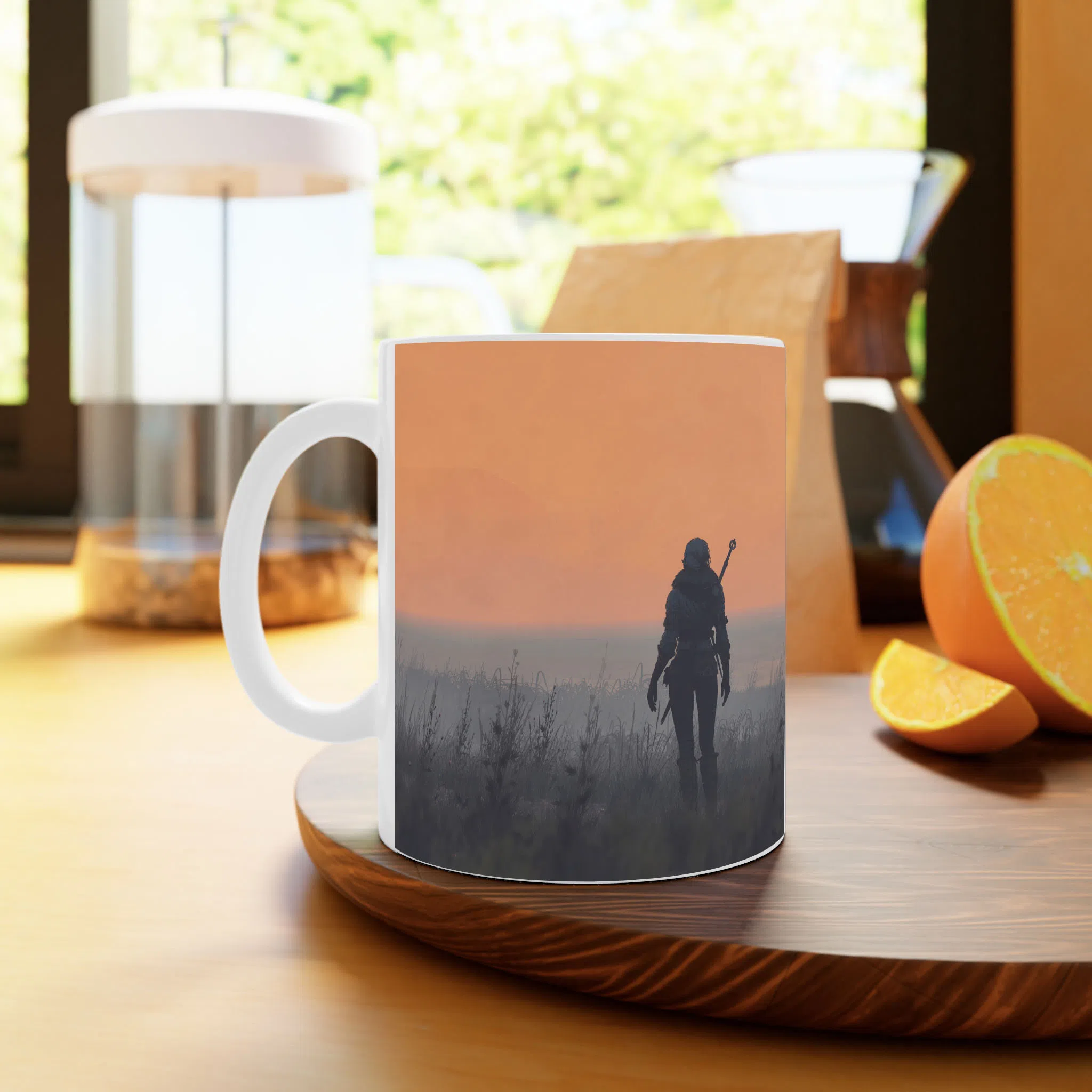 ماگ لیمینات طرح بازی ویچر The Witcher Game کد NM10108 — تصویر 2