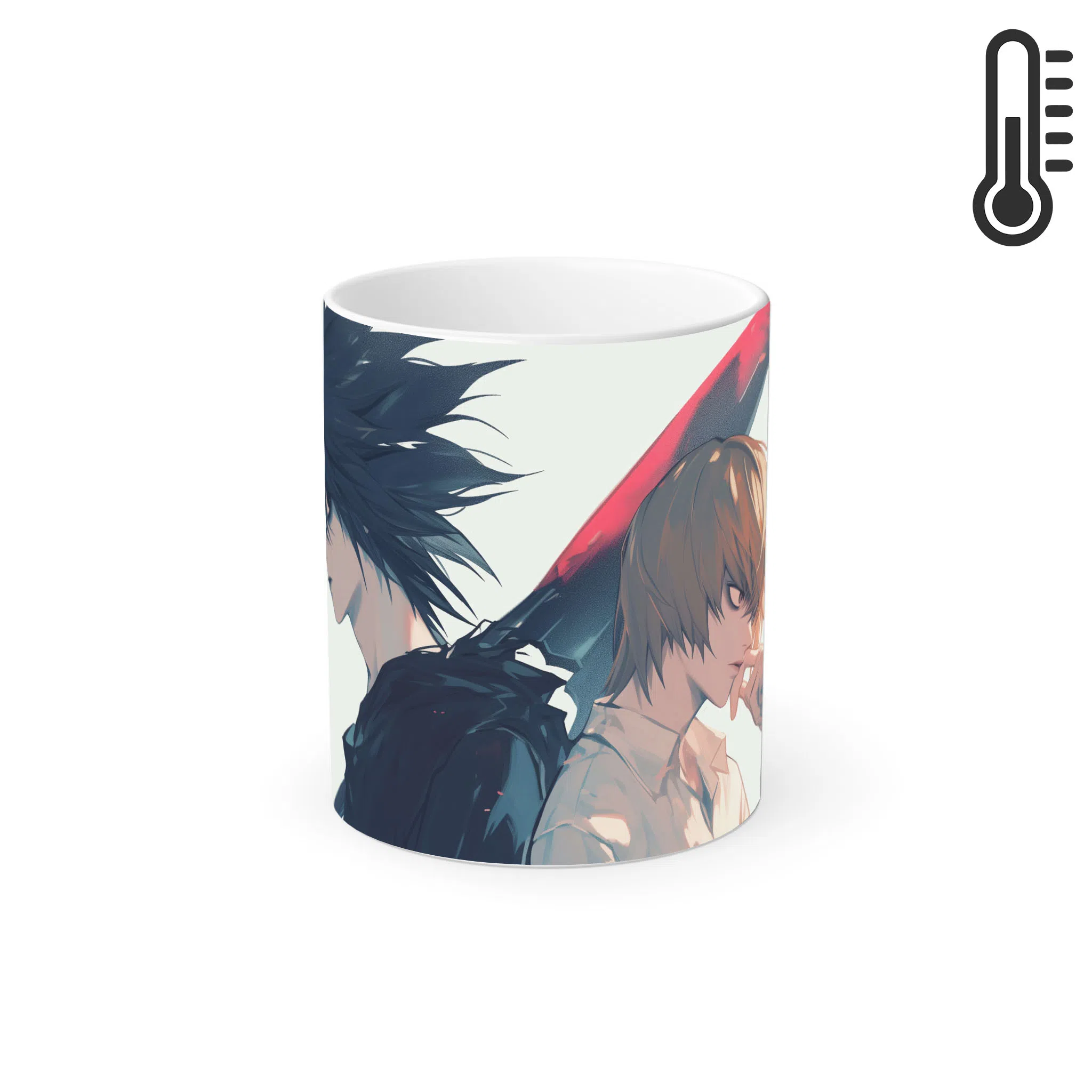 ماگ حرارتی لیمینات طرح انیمه دفترچه مرگ - Death Note کد NM0611 — تصویر 2