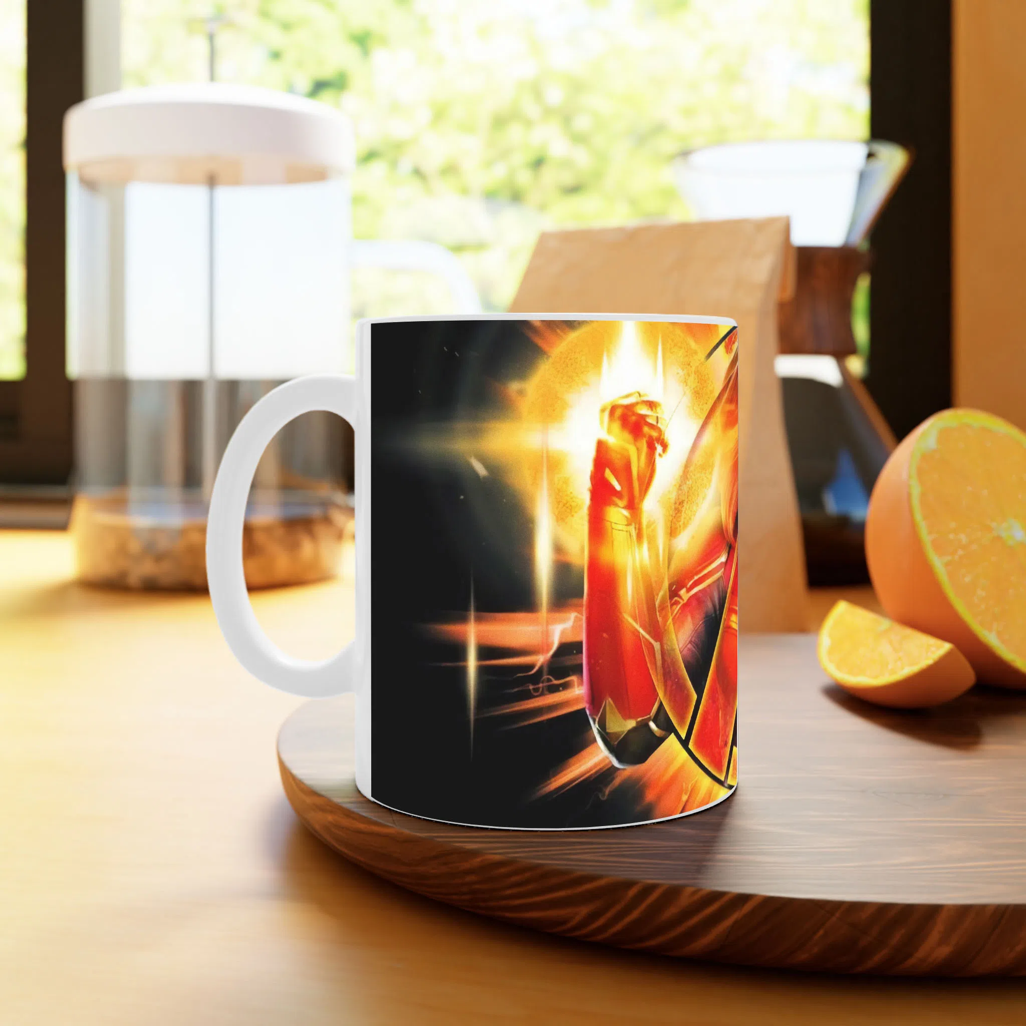 ماگ لیمینات طرح فیلم Captain Marvel کد NM11024 — تصویر 2