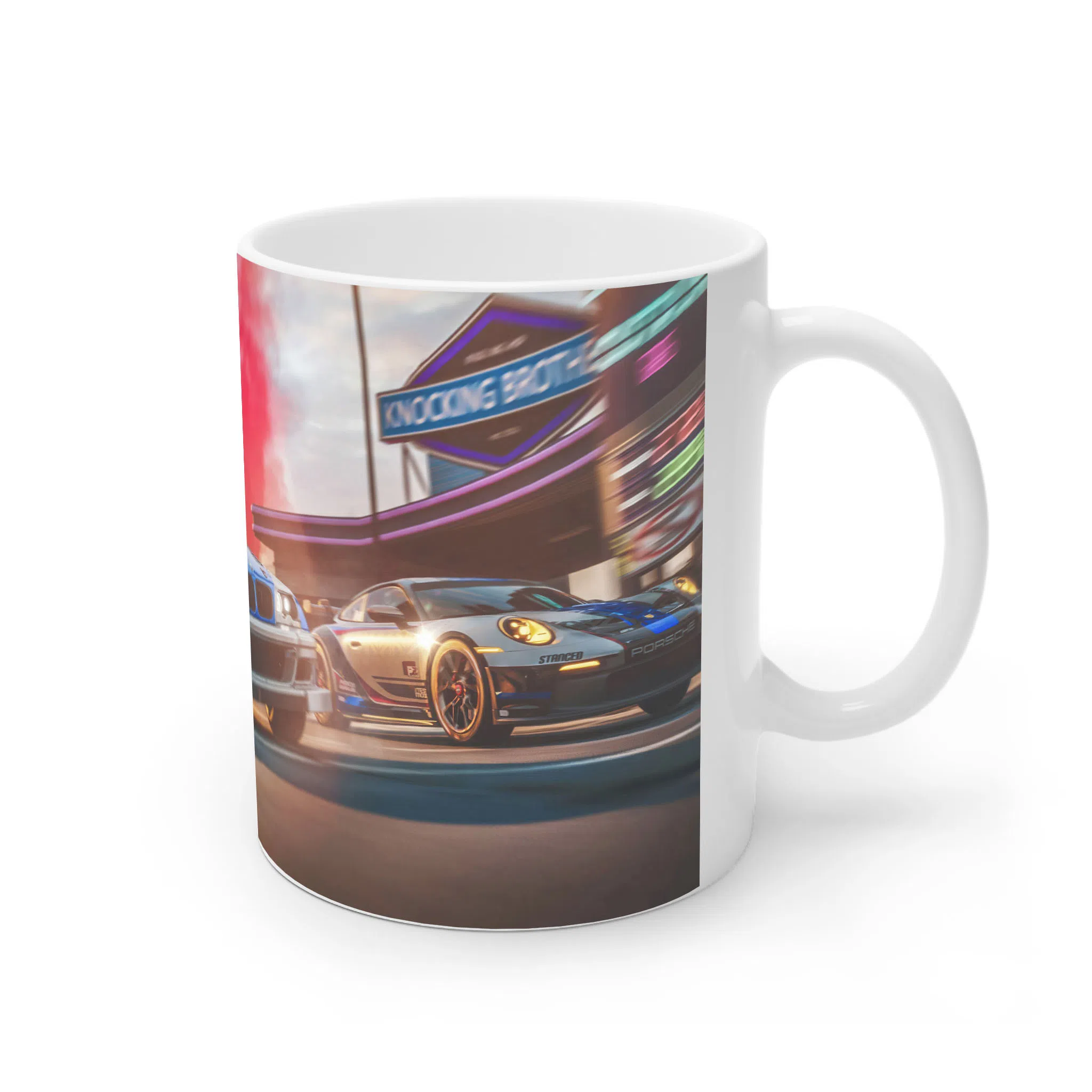 ماگ لیمینات طرح بازی Need For Speed Game کد NM8663 — تصویر 2