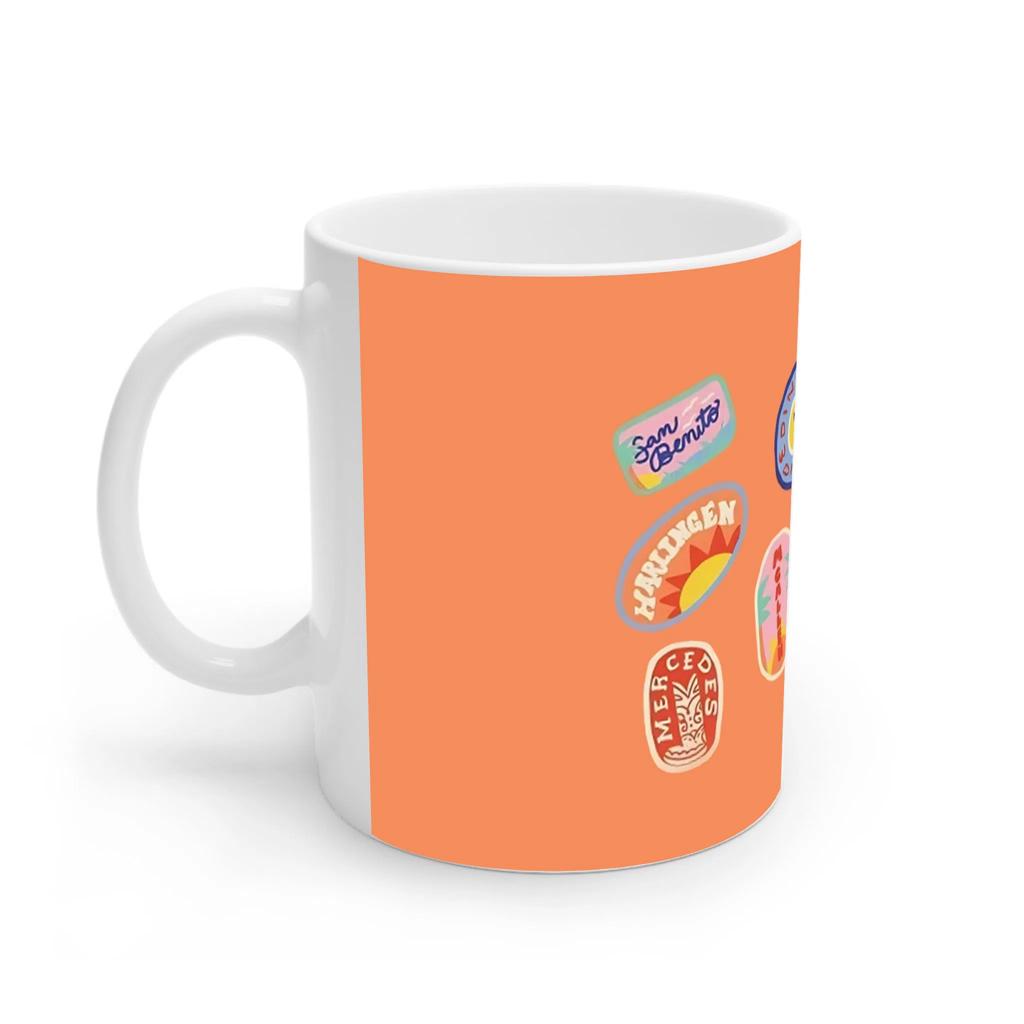 ماگ لیمینات طرح آیکون شهرها کد NM14648 — تصویر 3