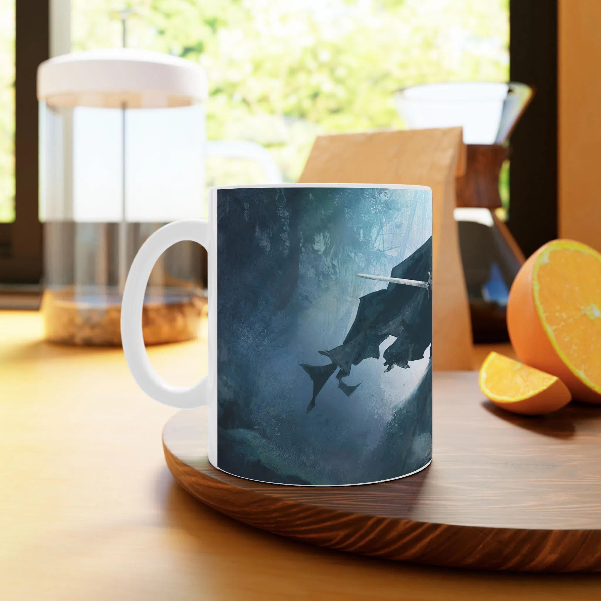 ماگ لیمینات طرح سریال بازی تاج و تخت Game of Thrones کد NM4067 — تصویر 3