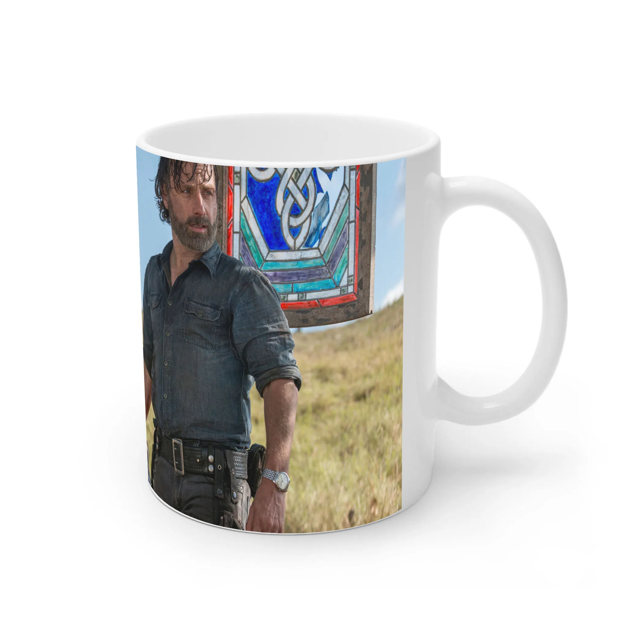 ماگ لیمینات طرح سریال مردگان متحرک The Walking Dead کد NM5630 — تصویر 2