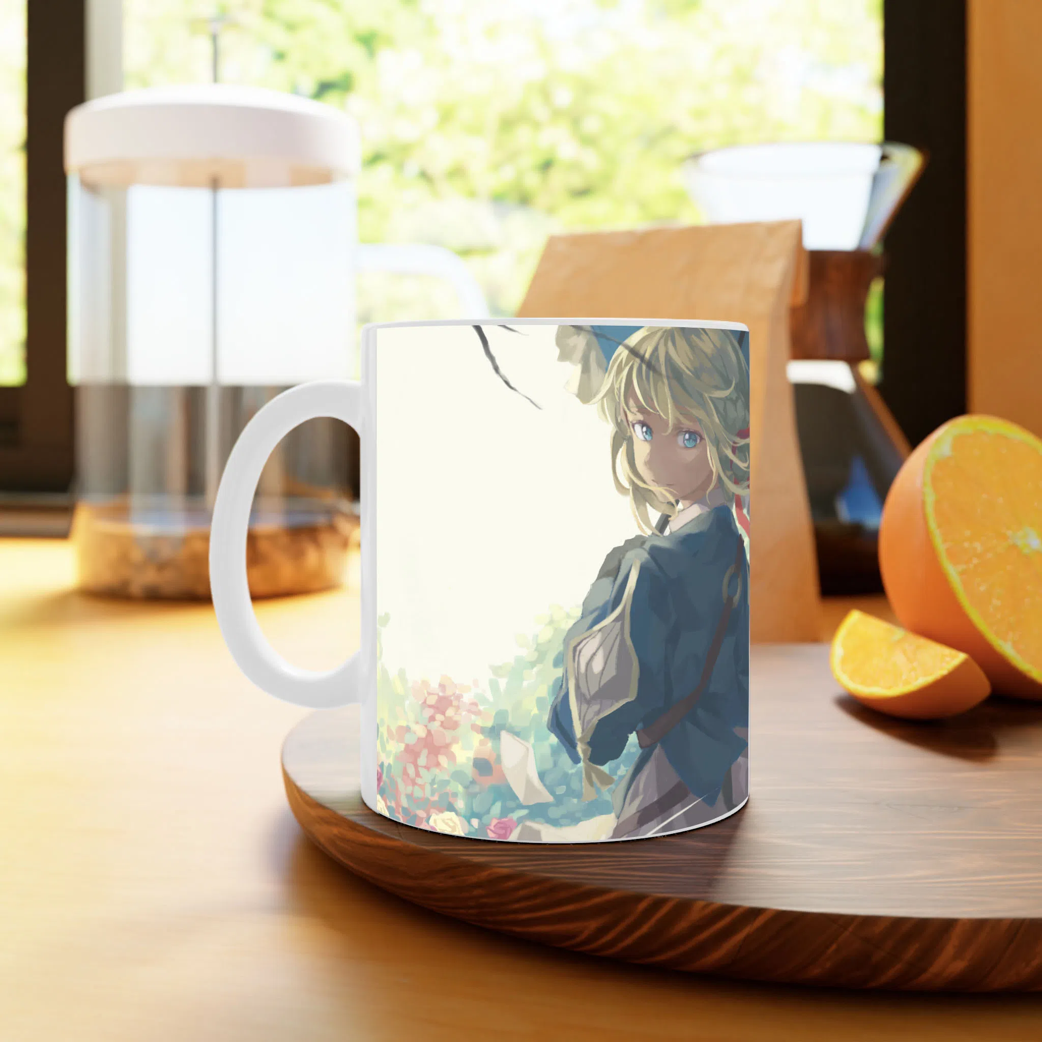 ماگ لیمینات طرح انیمه Violet Evergarden کد NM3576 — تصویر 4