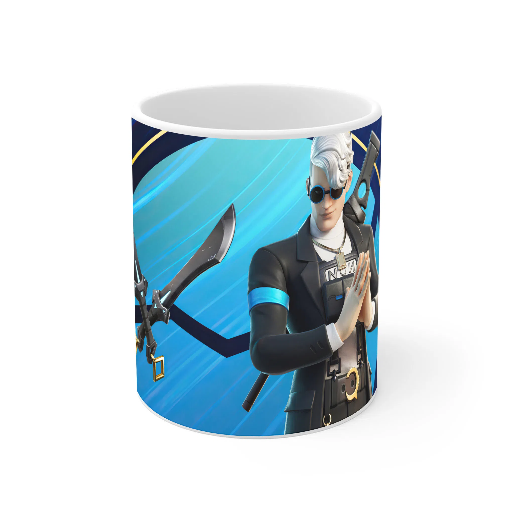 ماگ لیمینات طرح بازی فورتنایت Fortnite Game کد NM7320 — تصویر 3