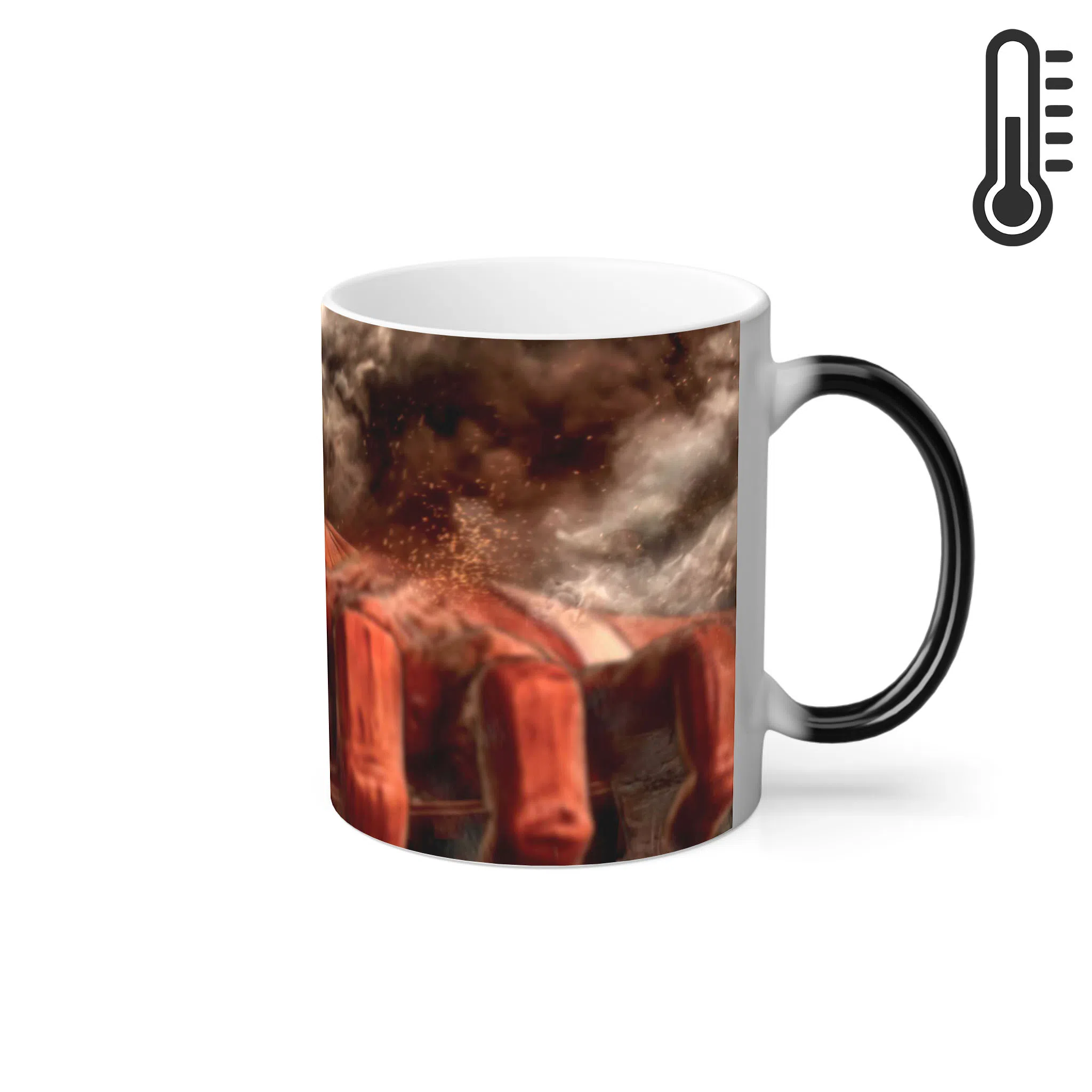 ماگ حرارتی لیمینات طرح انیمه حمله به غول ها - Shingeki no Kyojin - Attack on Titan کد NM0480 — تصویر 3
