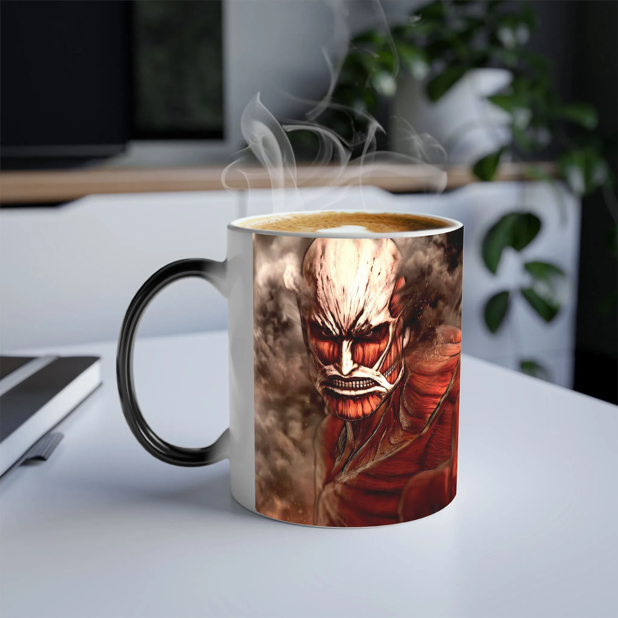 ماگ حرارتی لیمینات طرح انیمه حمله به غول ها - Shingeki no Kyojin - Attack on Titan کد NM0480 — تصویر 4