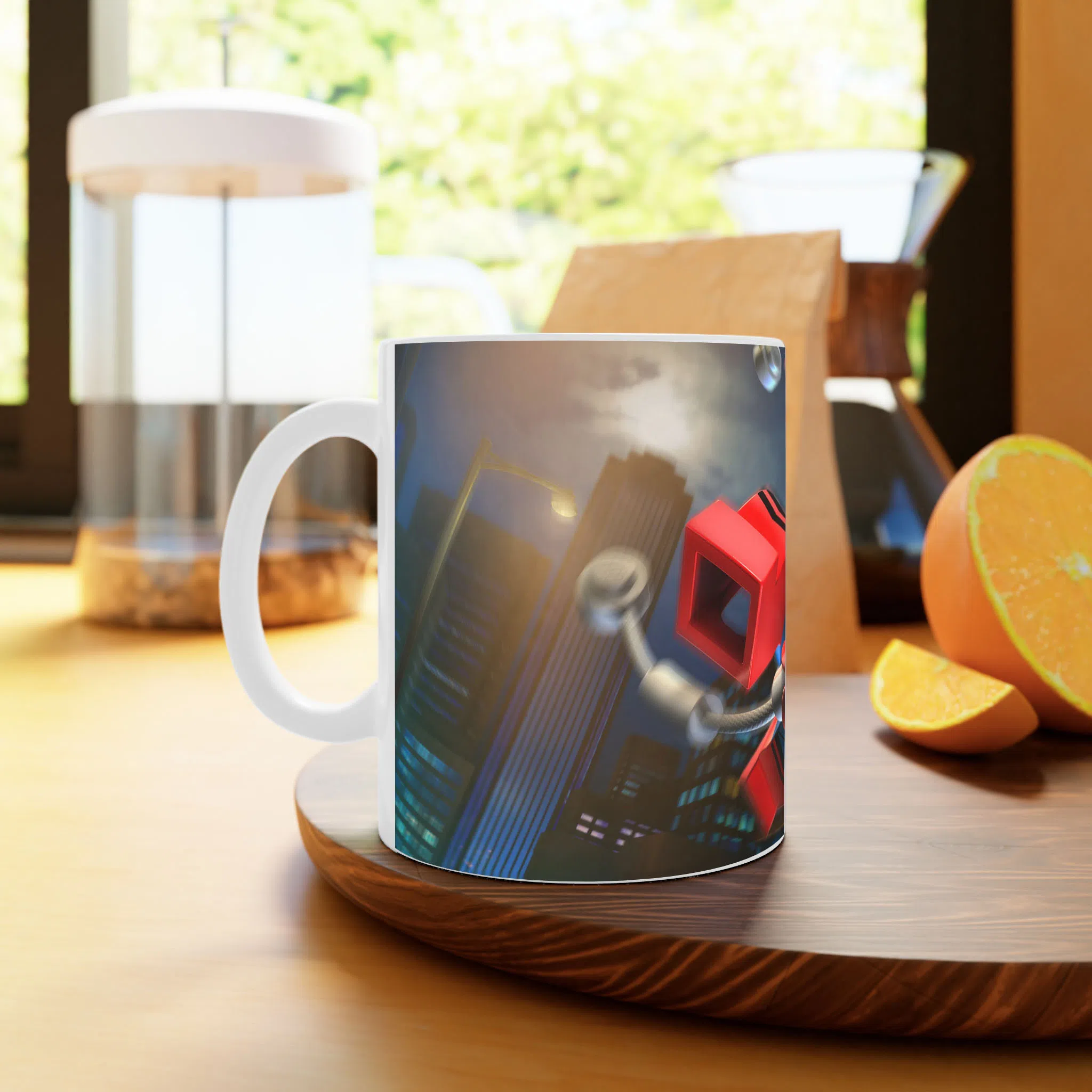ماگ لیمینات طرح بازی Marvels Avengers Game کد NM8317 — تصویر 2