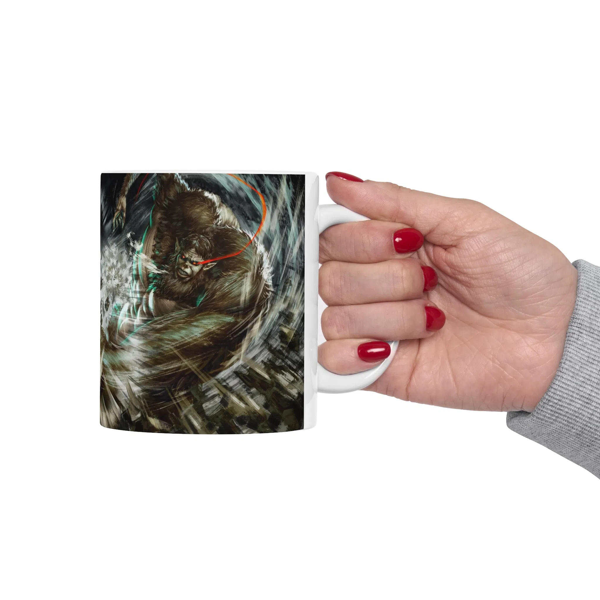 ماگ طرح انیمه اتک ان تایتان Attack on the Titan مدل NM2598 — تصویر 5