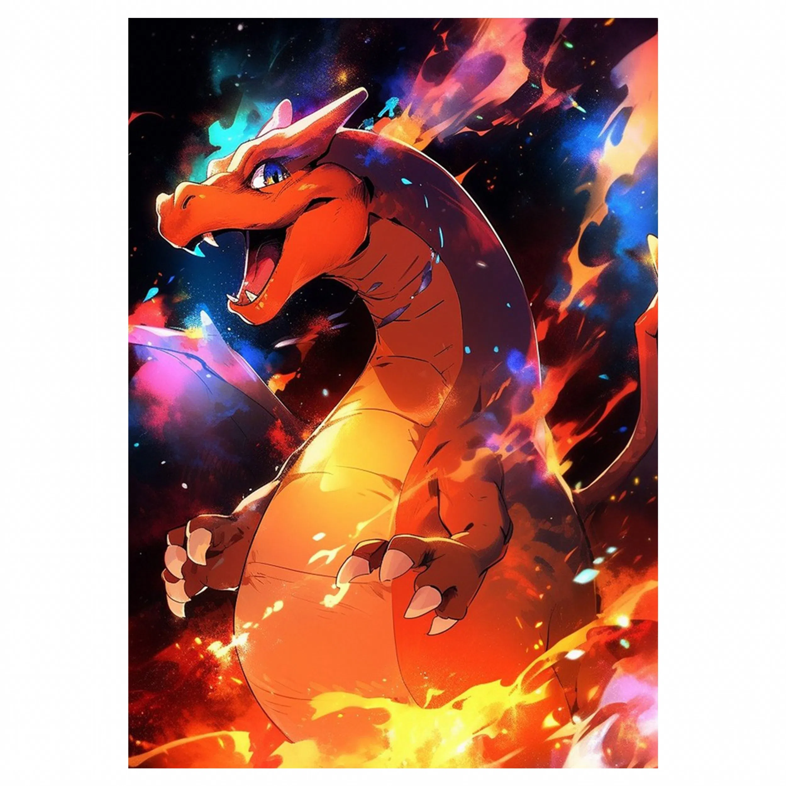 تابلو شاسی لیمینات طرح انیمه پوکمون Pokemon مدل NV1290