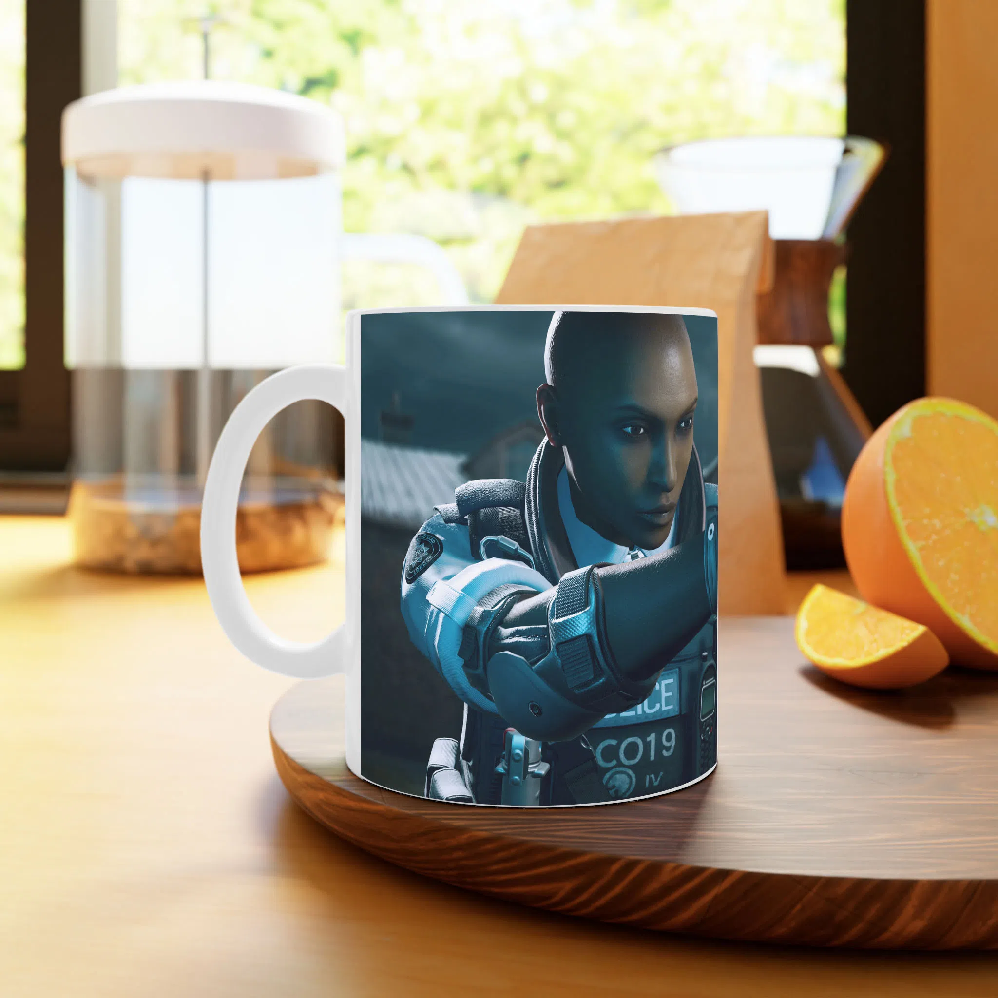 ماگ لیمینات طرح بازی Tom Clancys Rainbow Six Siege Game کد NM10216 — تصویر 2