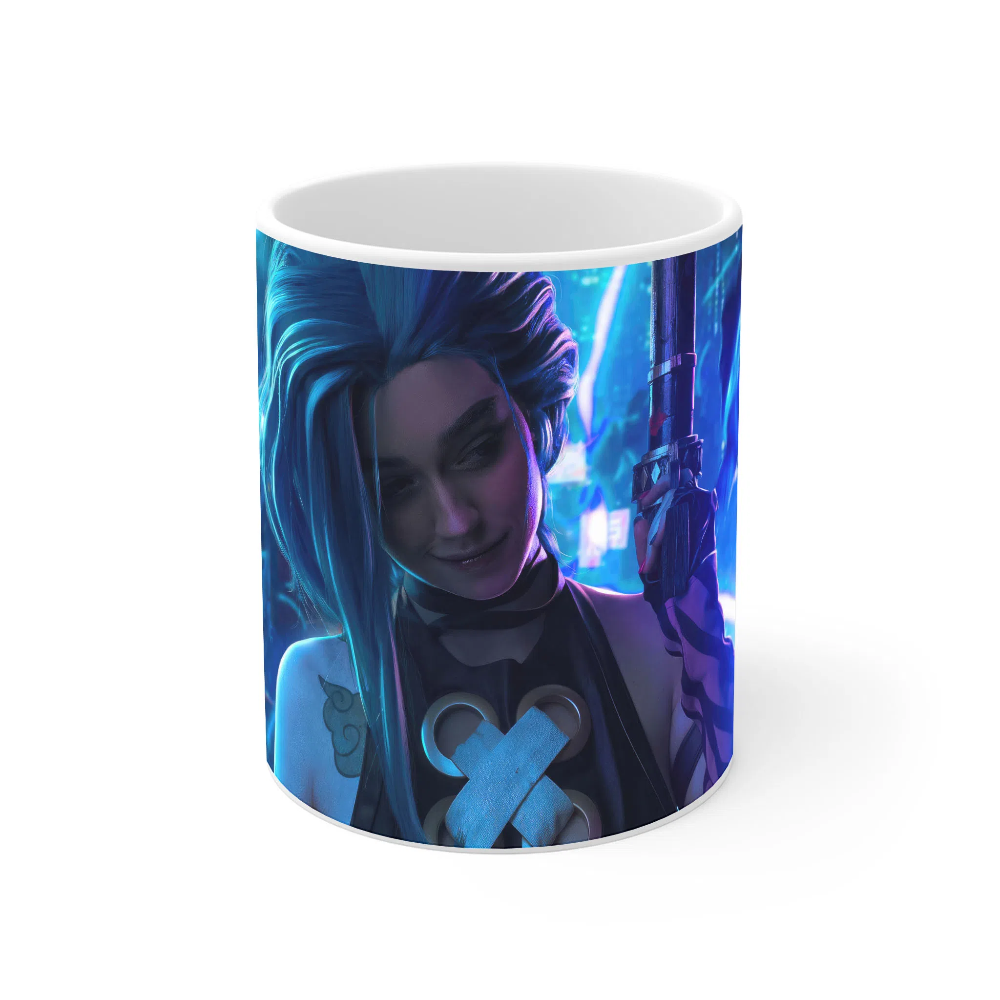 ماگ لیمینات طرح بازی Destiny Game شخصیت Jinx کد NM6970