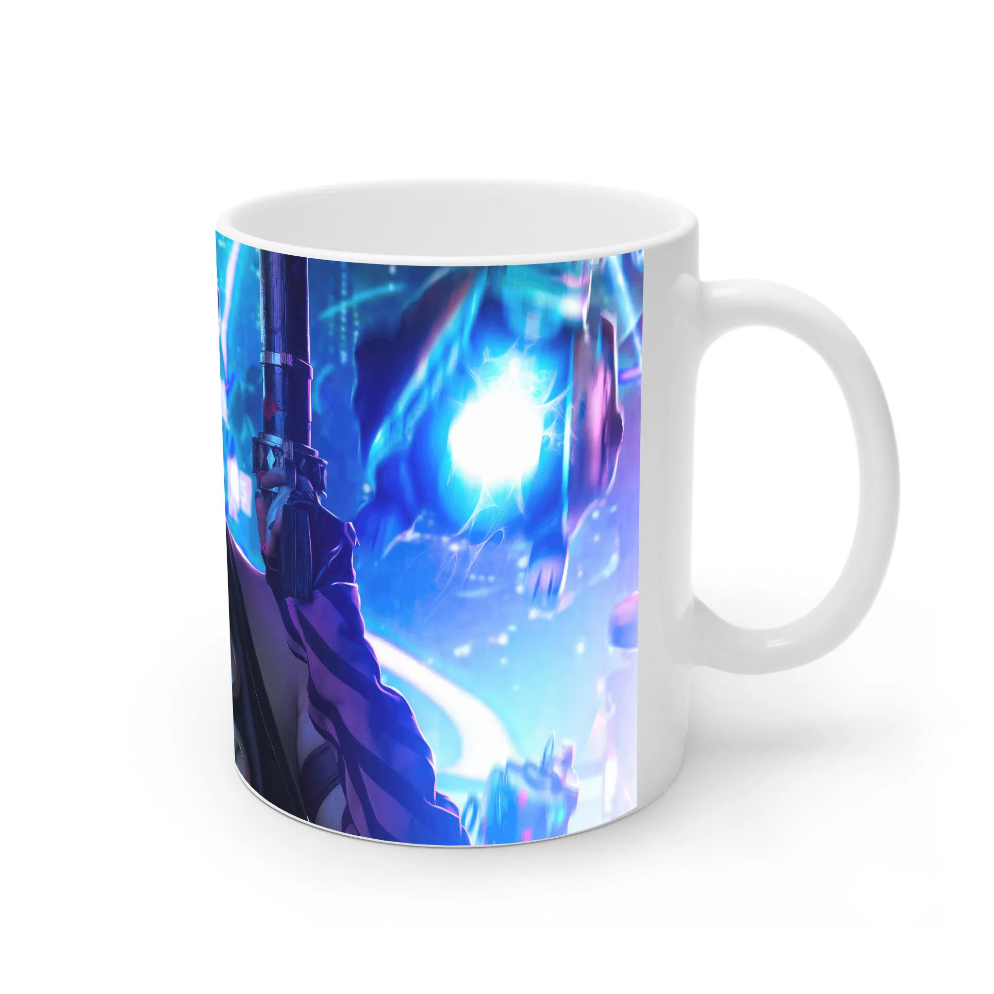 ماگ لیمینات طرح بازی Destiny Game شخصیت Jinx کد NM6970 — تصویر 2