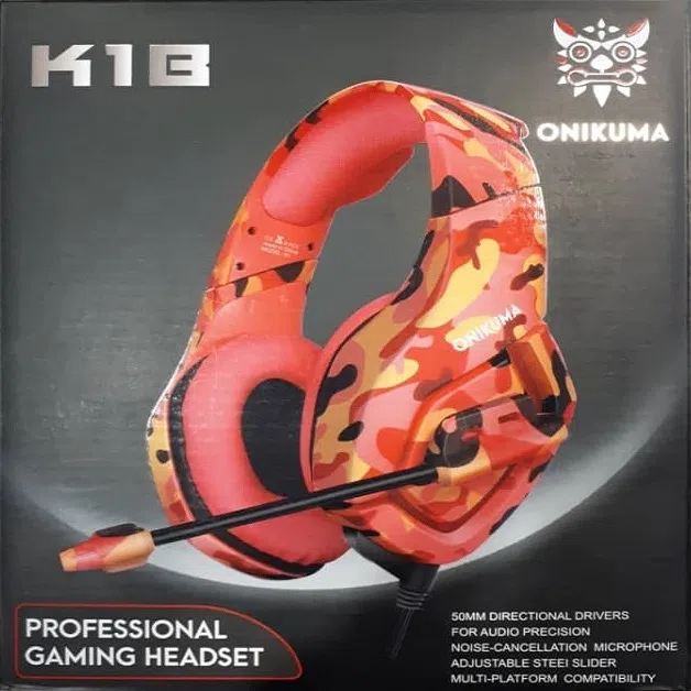 هدست مخصوص بازی اونیکوما مدل K1B Camouflage — تصویر 2