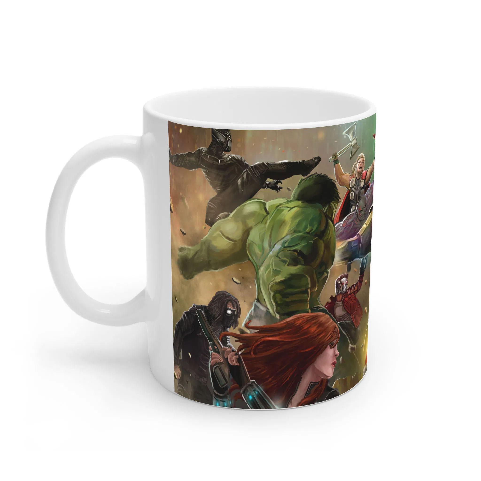 ماگ لیمینات طرح فیلم انتقام جویان Avengers کد NM10712 — تصویر 3