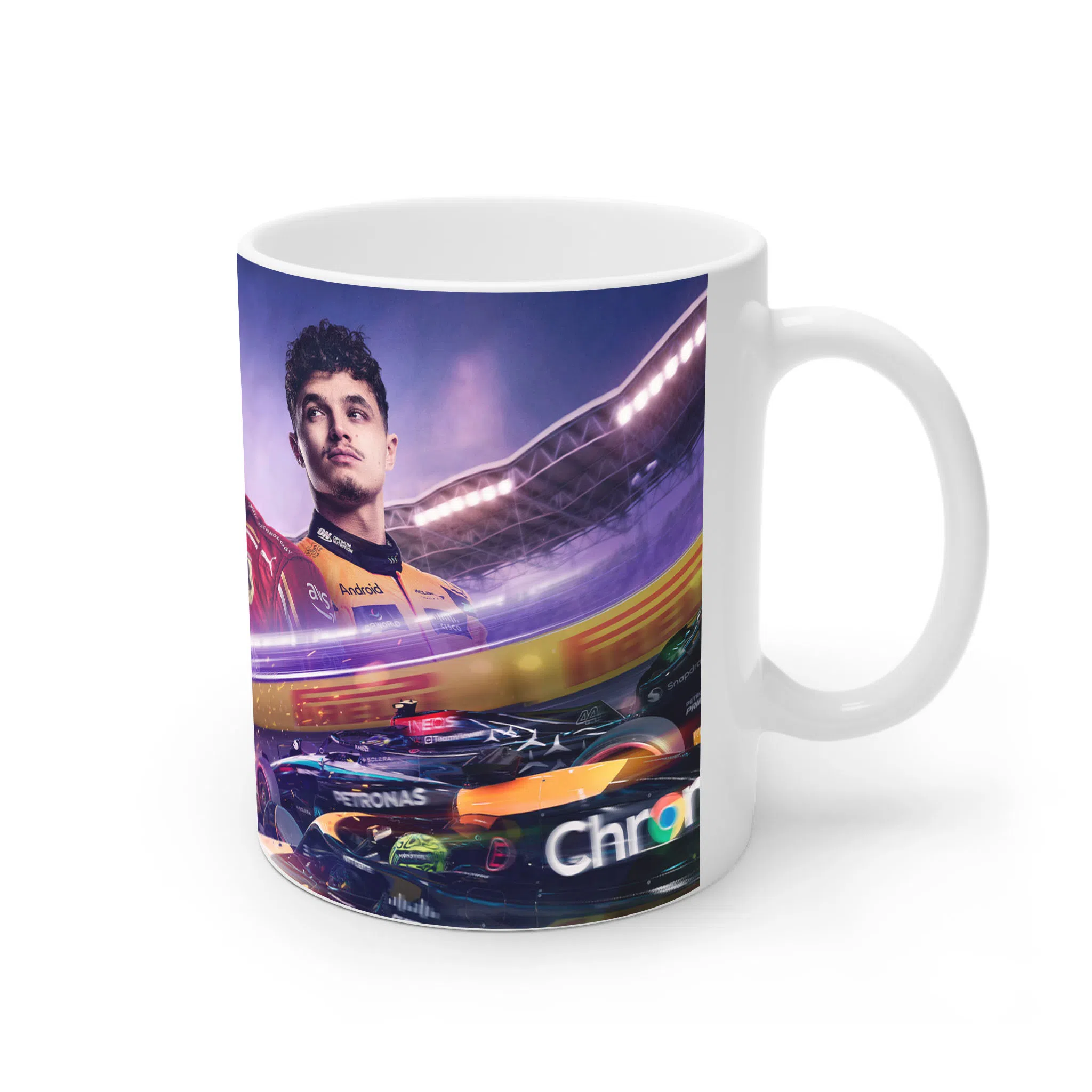 ماگ لیمینات طرح f1 game کد NM15065 — تصویر 2
