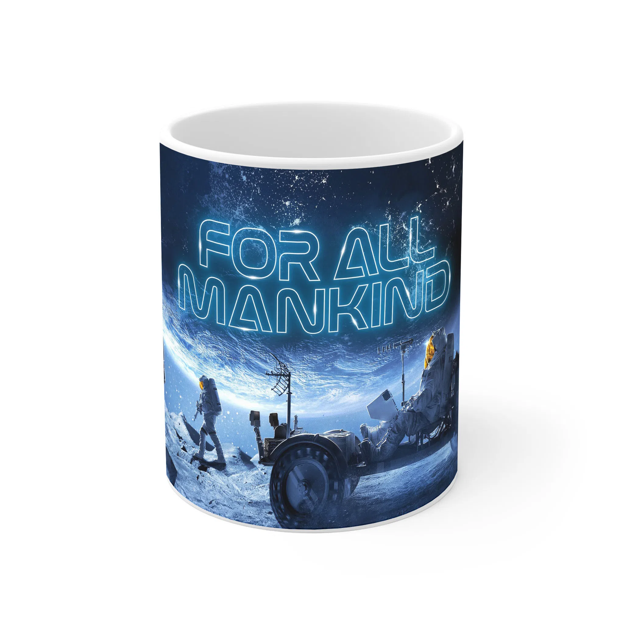 ماگ لیمینات طرح سریال For All Mankind کد NM4058 — تصویر 2