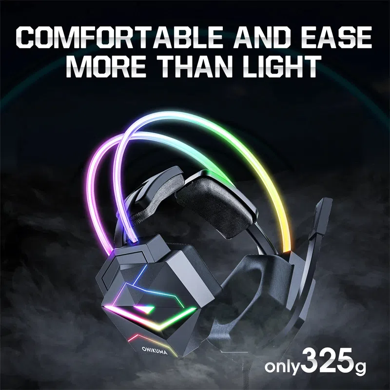 هدفون مخصوص بازی اونیکوما مدل X20 RGB-HEAD — تصویر 4