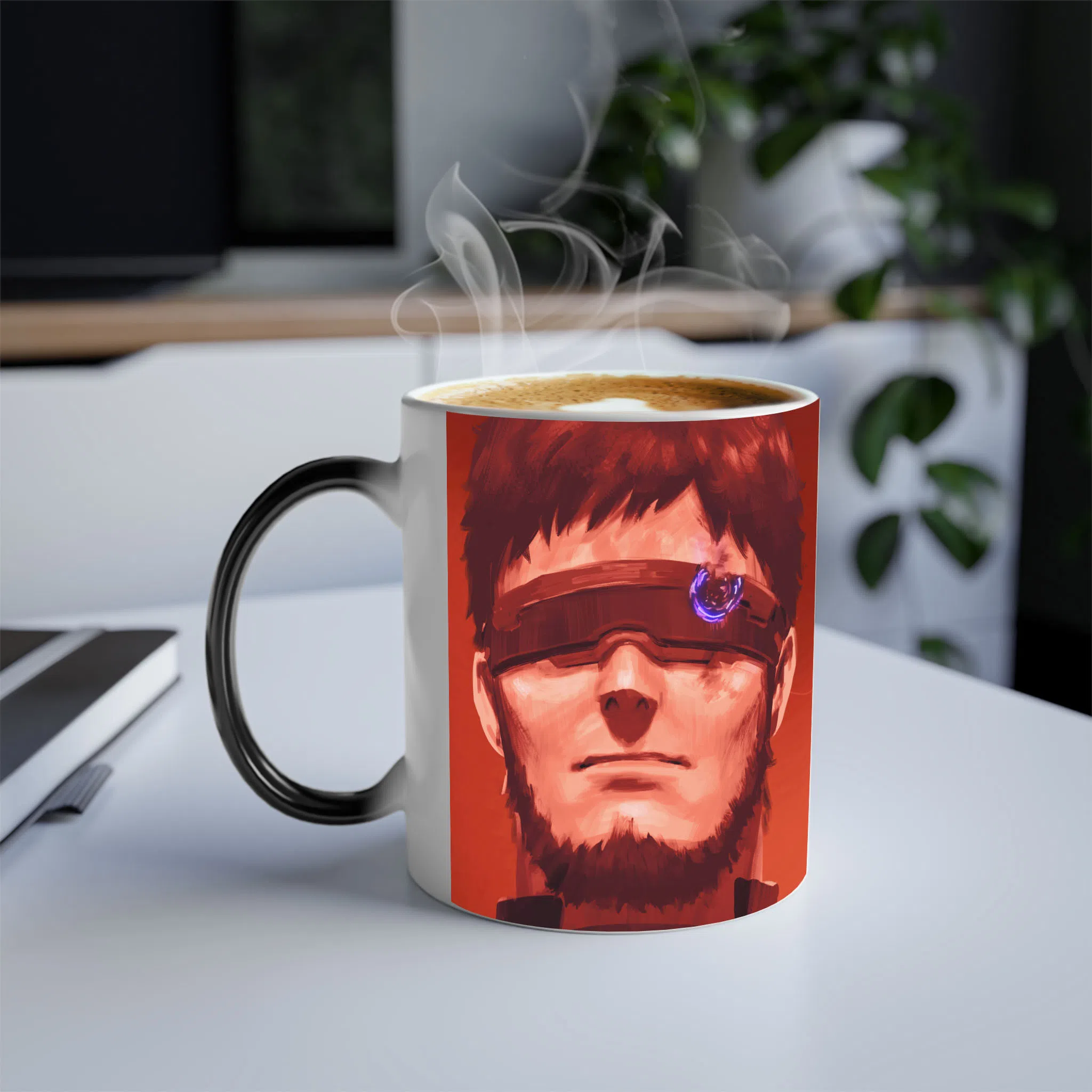 ماگ حرارتی لیمینات طرح انیمه Evangelion کد NM0800 — تصویر 3
