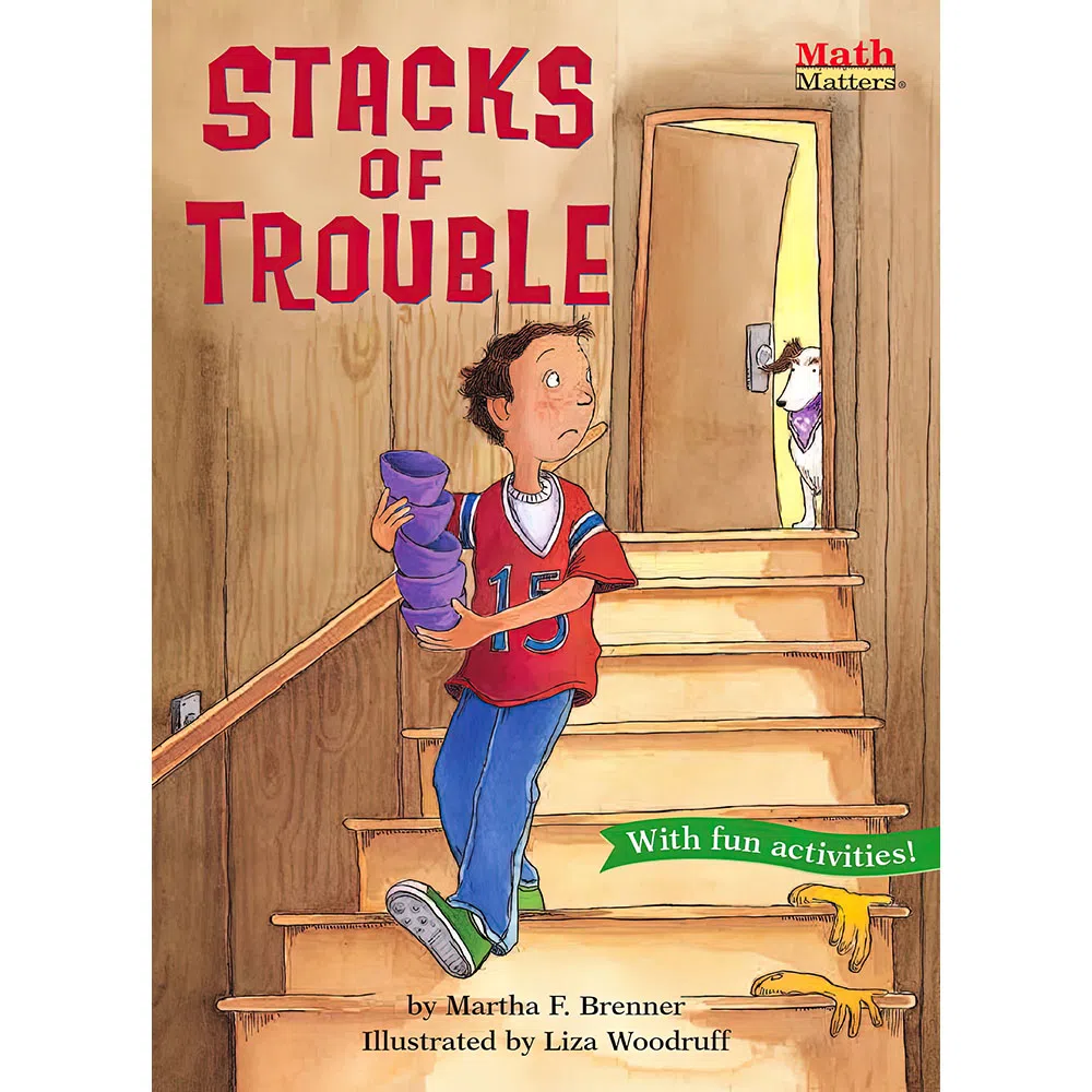 کتاب Stacks of Trouble اثر Martha F. Brenner انتشارات Astra Publishing House