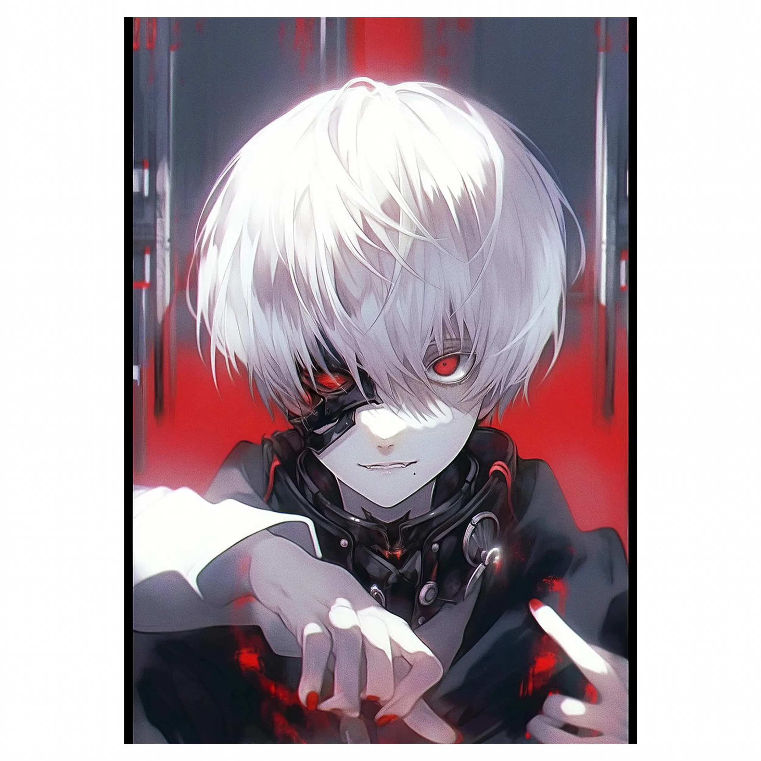 تابلو شاسی لیمینات طرح انیمه توکیو غول Tokyo Ghoul مدل NV1316