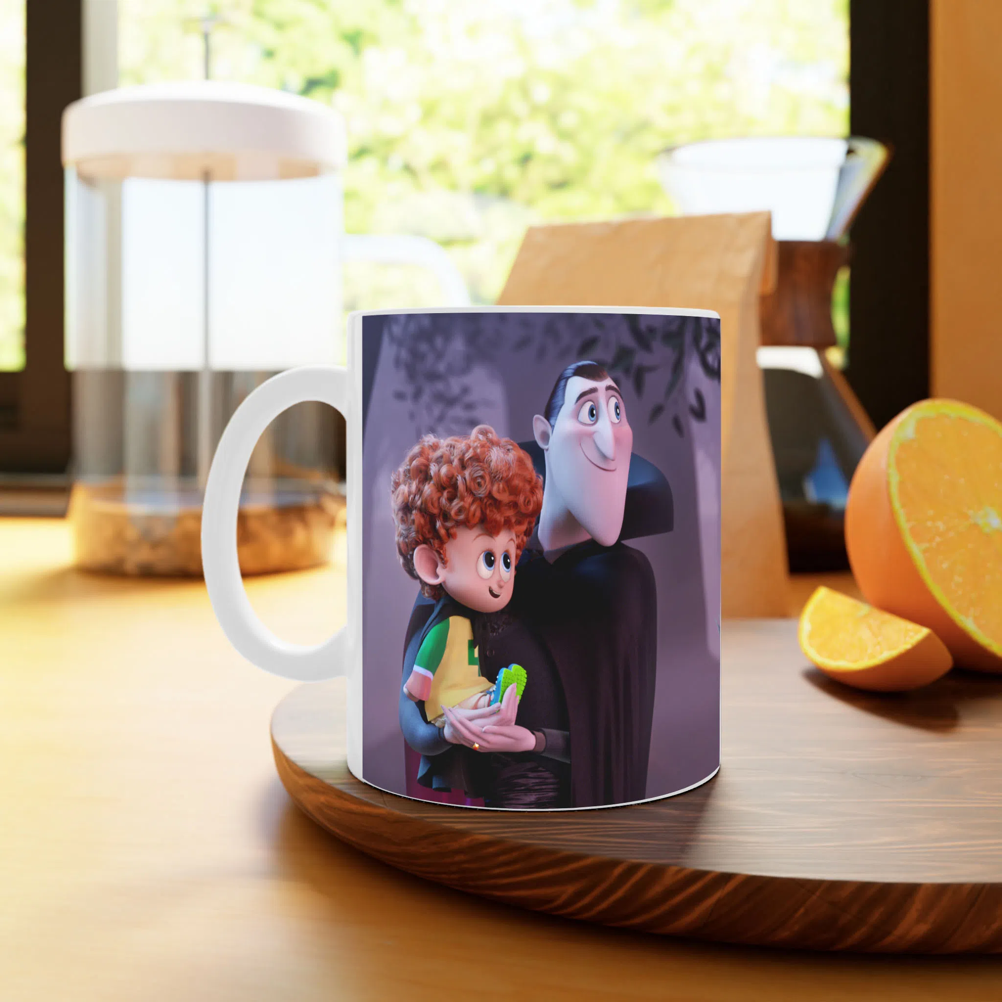 ماگ لیمینات طرح فیلم هتل ترانسیلوانیا Hotel Transylvania کد NM11570 — تصویر 3