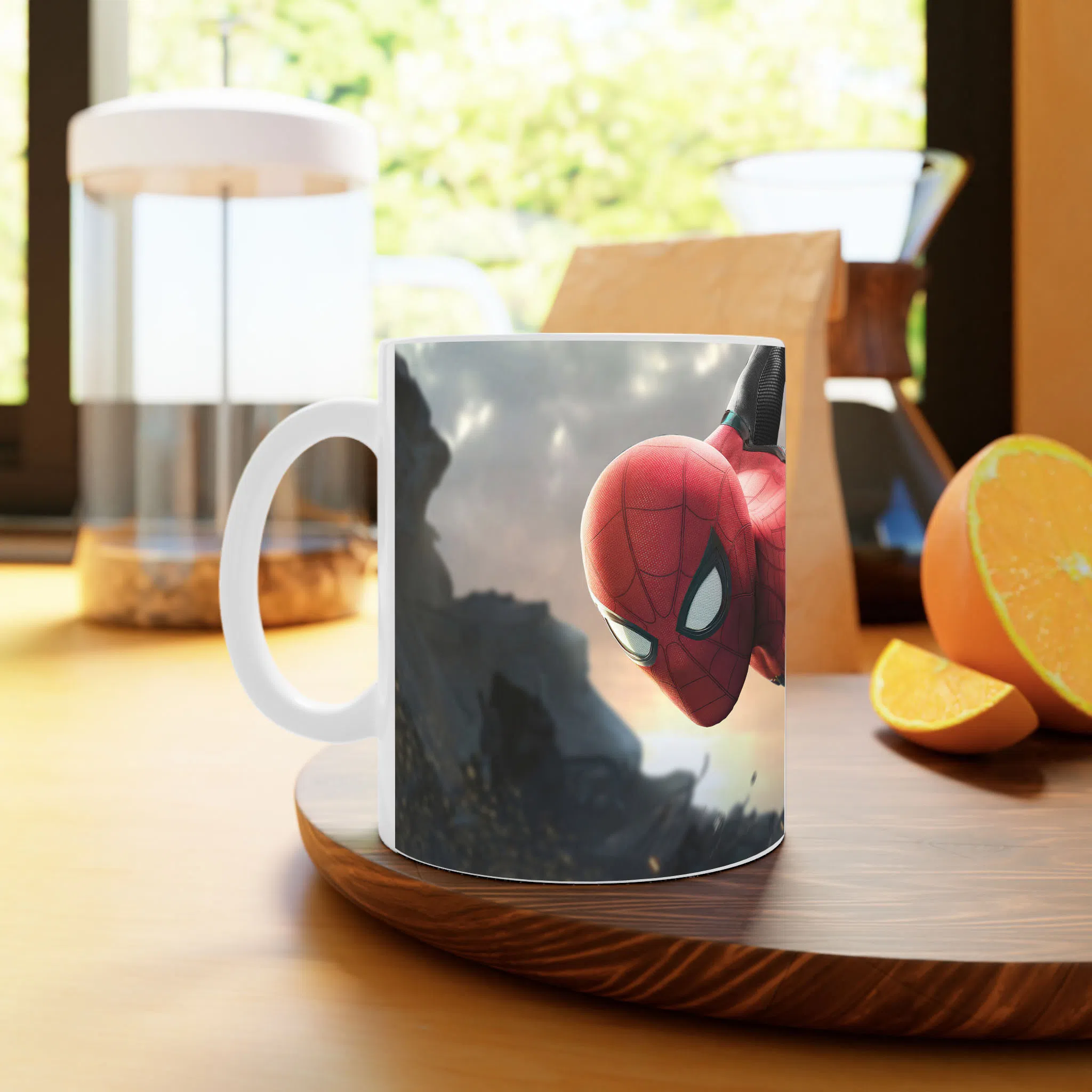 ماگ لیمینات طرح فیلم مرد عنکبوتی اسپایدرمن Spider Man کد NM12484 — تصویر 3