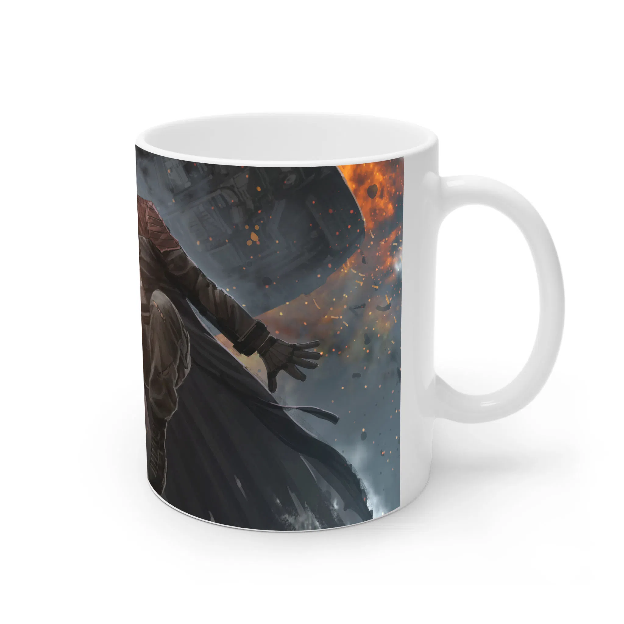 ماگ لیمینات طرح بازی Watch Dogs Game کد NM10392 — تصویر 3
