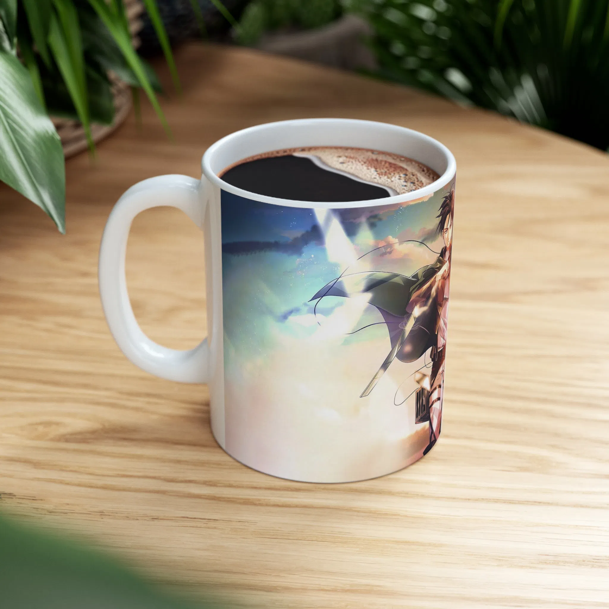 ماگ طرح انیمه اتک ان تایتان Attack on the Titan مدل NM2589 — تصویر 3
