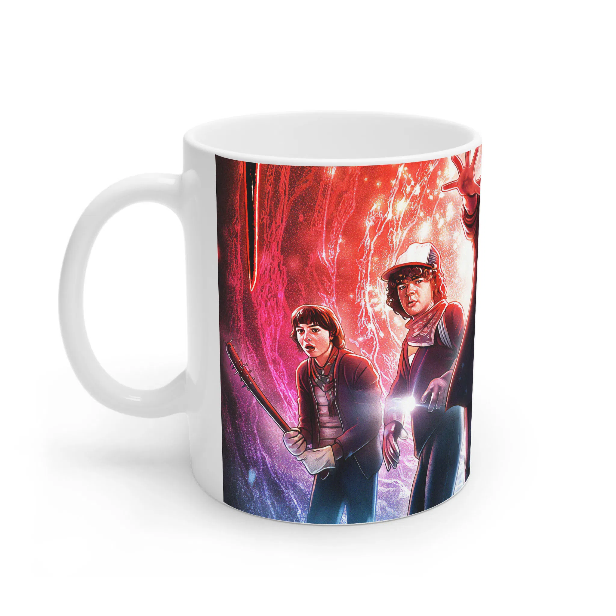 ماگ لیمینات طرح سریال چیز های عجیب Stranger Things کد NM5148 — تصویر 3