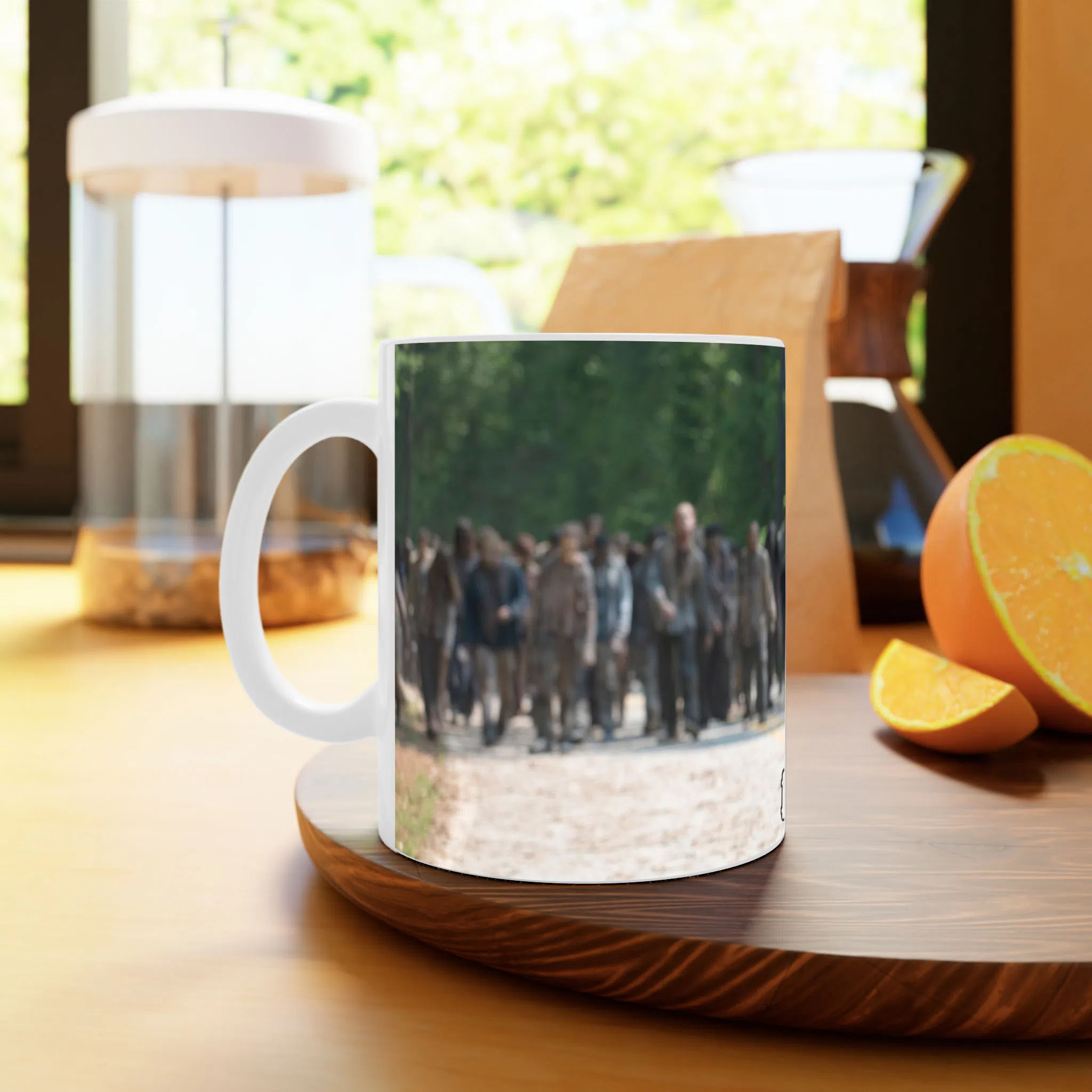 ماگ لیمینات طرح سریال مردگان متحرک The Walking Dead کد NM5650 — تصویر 4