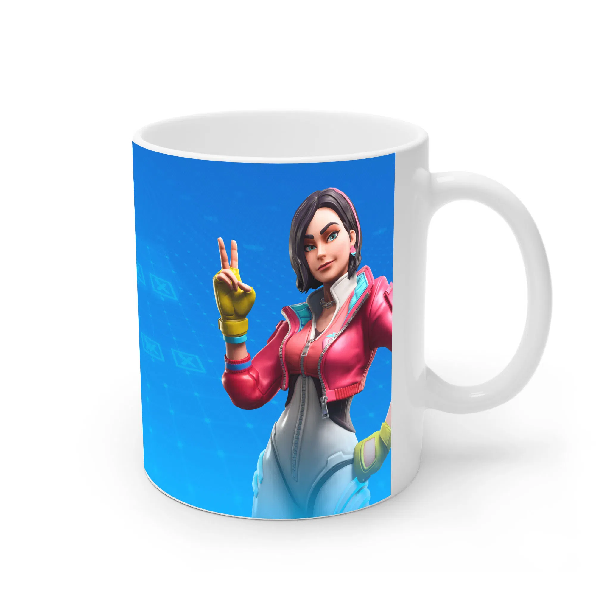 ماگ لیمینات طرح بازی فورتنایت Fortnite Game کد NM7318 — تصویر 3