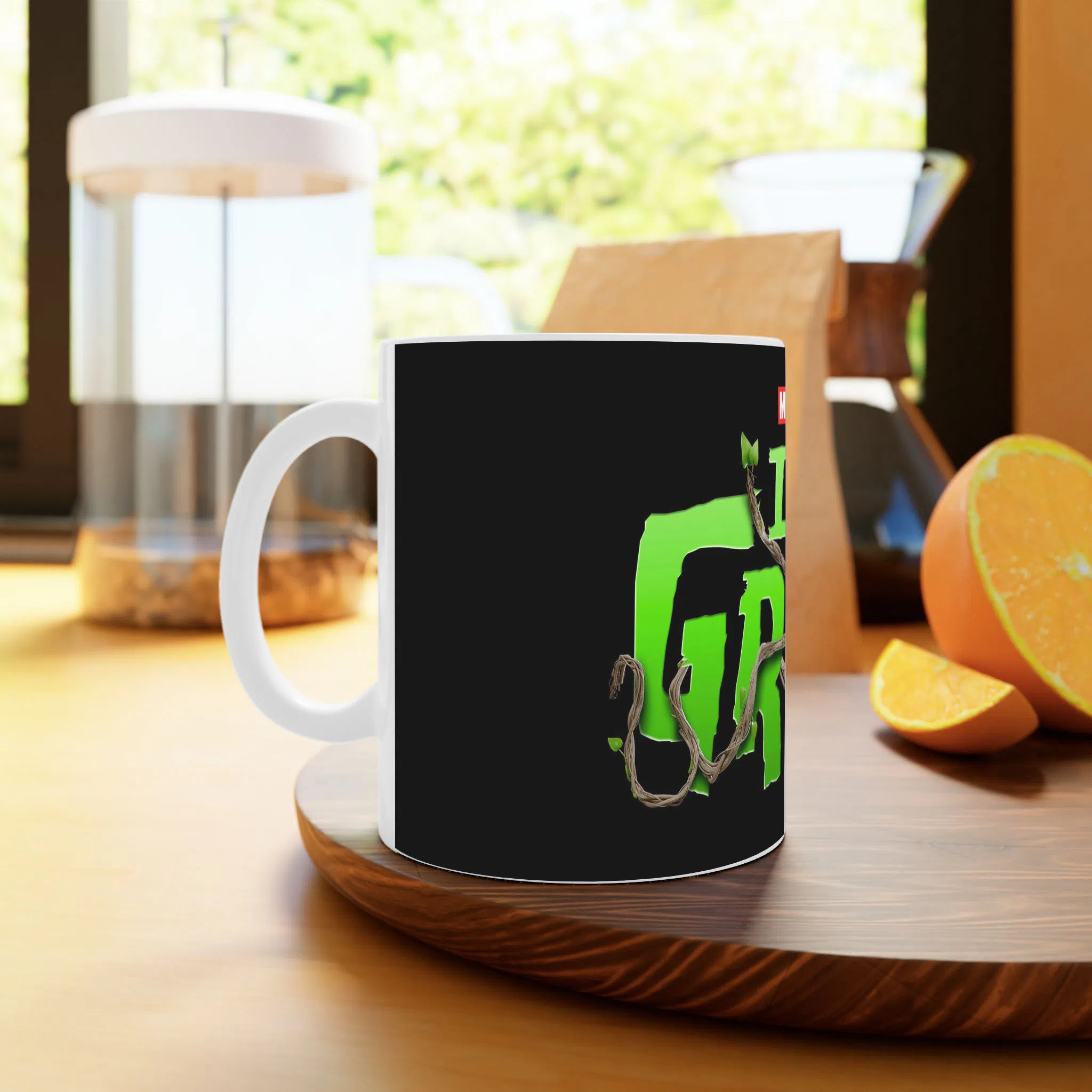 ماگ لیمینات طرح سریال I Am Groot کد NM4463 — تصویر 2