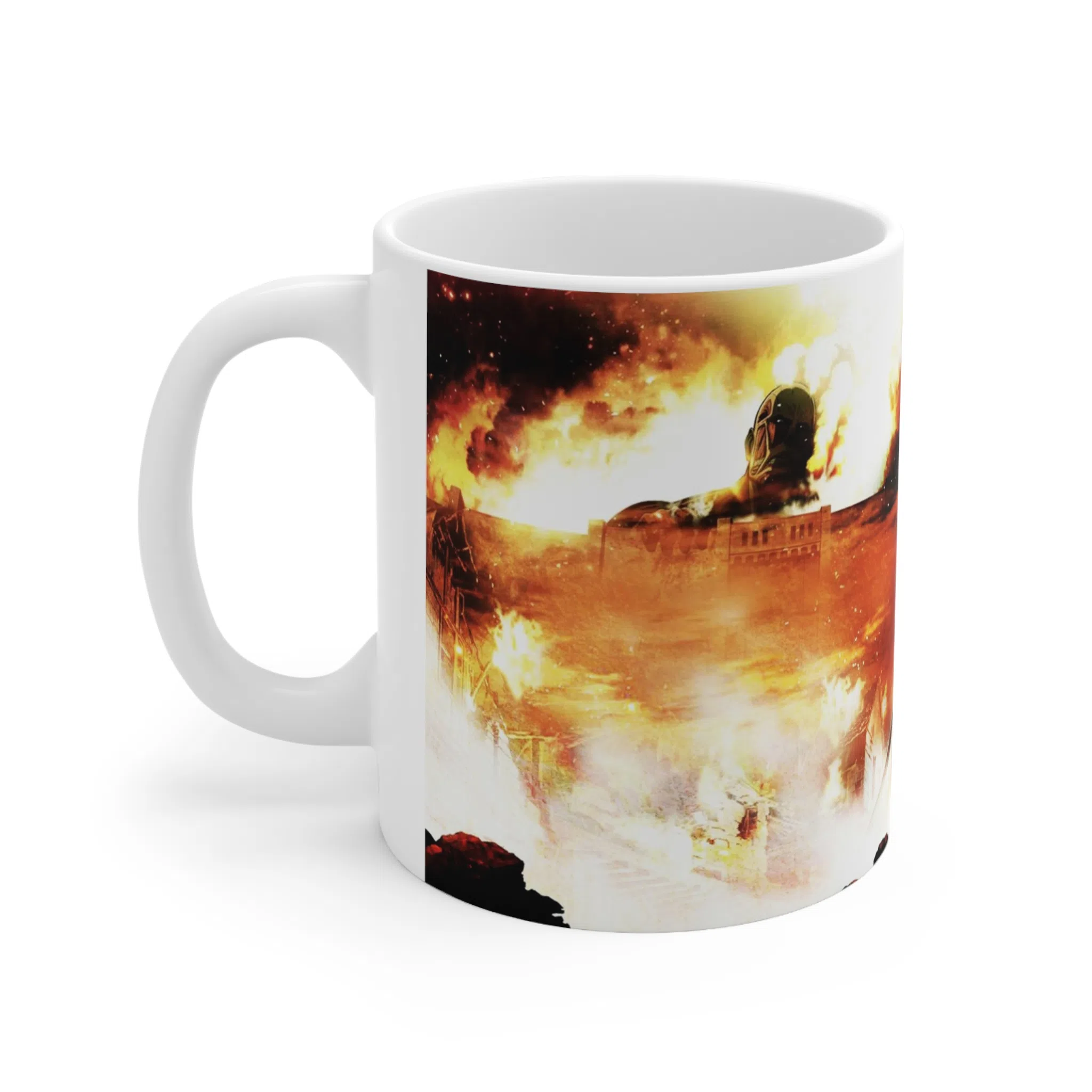 ماگ طرح انیمه اتک ان تایتان Attack on the Titan مدل NM2528 — تصویر 2