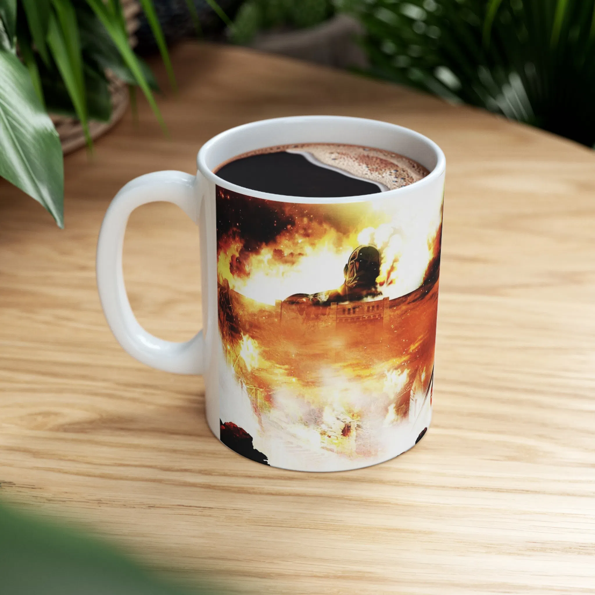 ماگ طرح انیمه اتک ان تایتان Attack on the Titan مدل NM2528 — تصویر 4