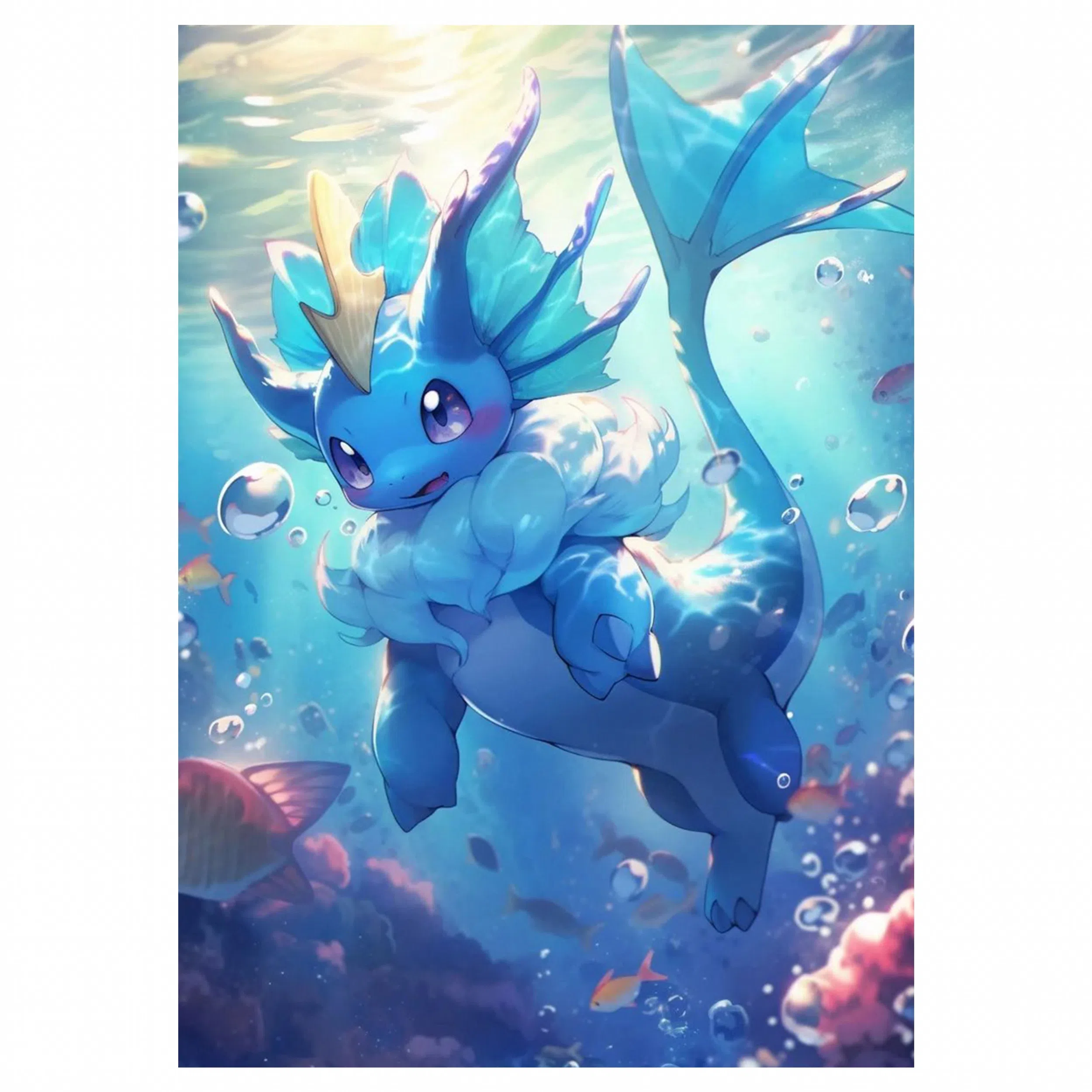 تابلو شاسی لیمینات طرح انیمه پوکمون Pokemon مدل NV1295