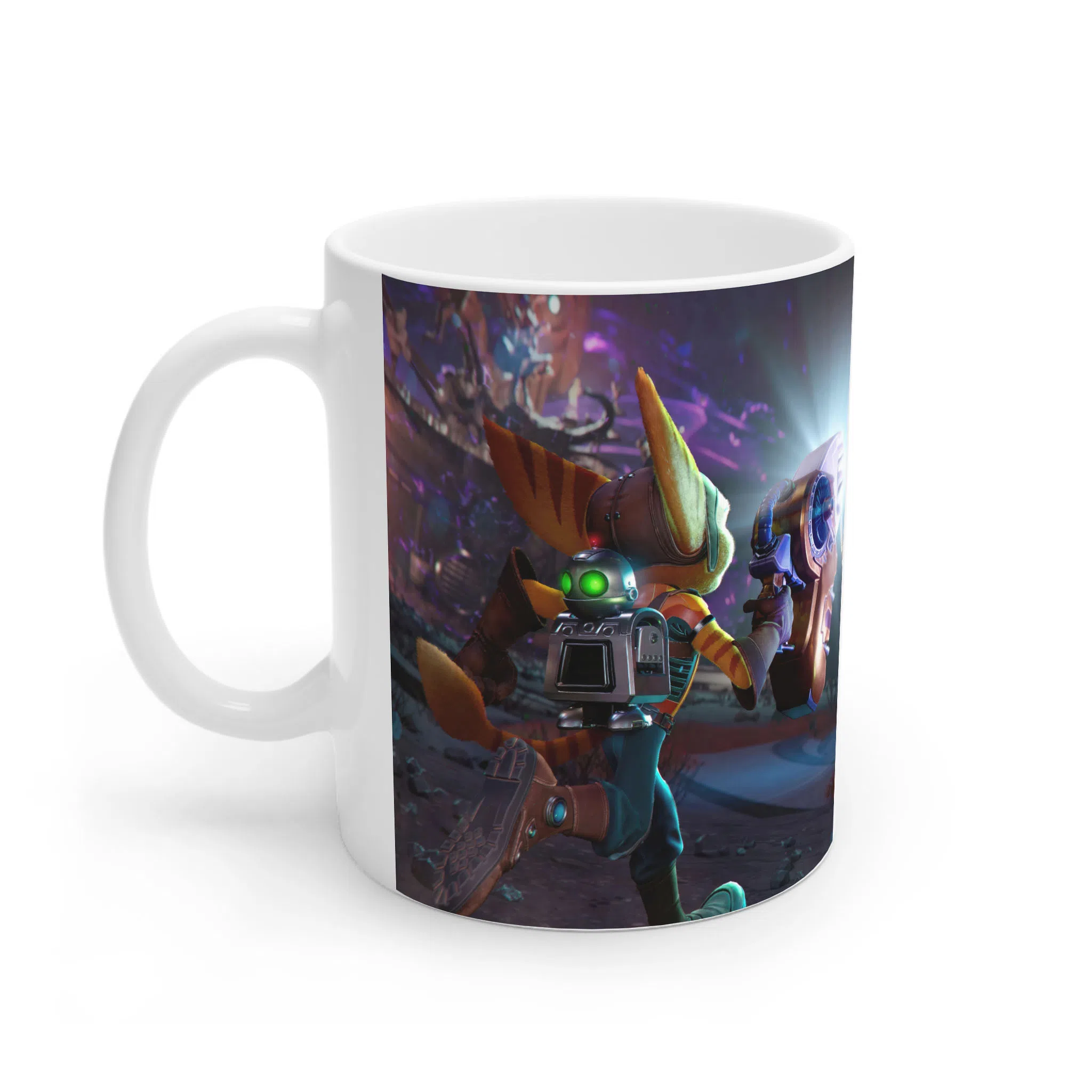 ماگ لیمینات طرح بازی Ratchet And Clank Game کد NM9232