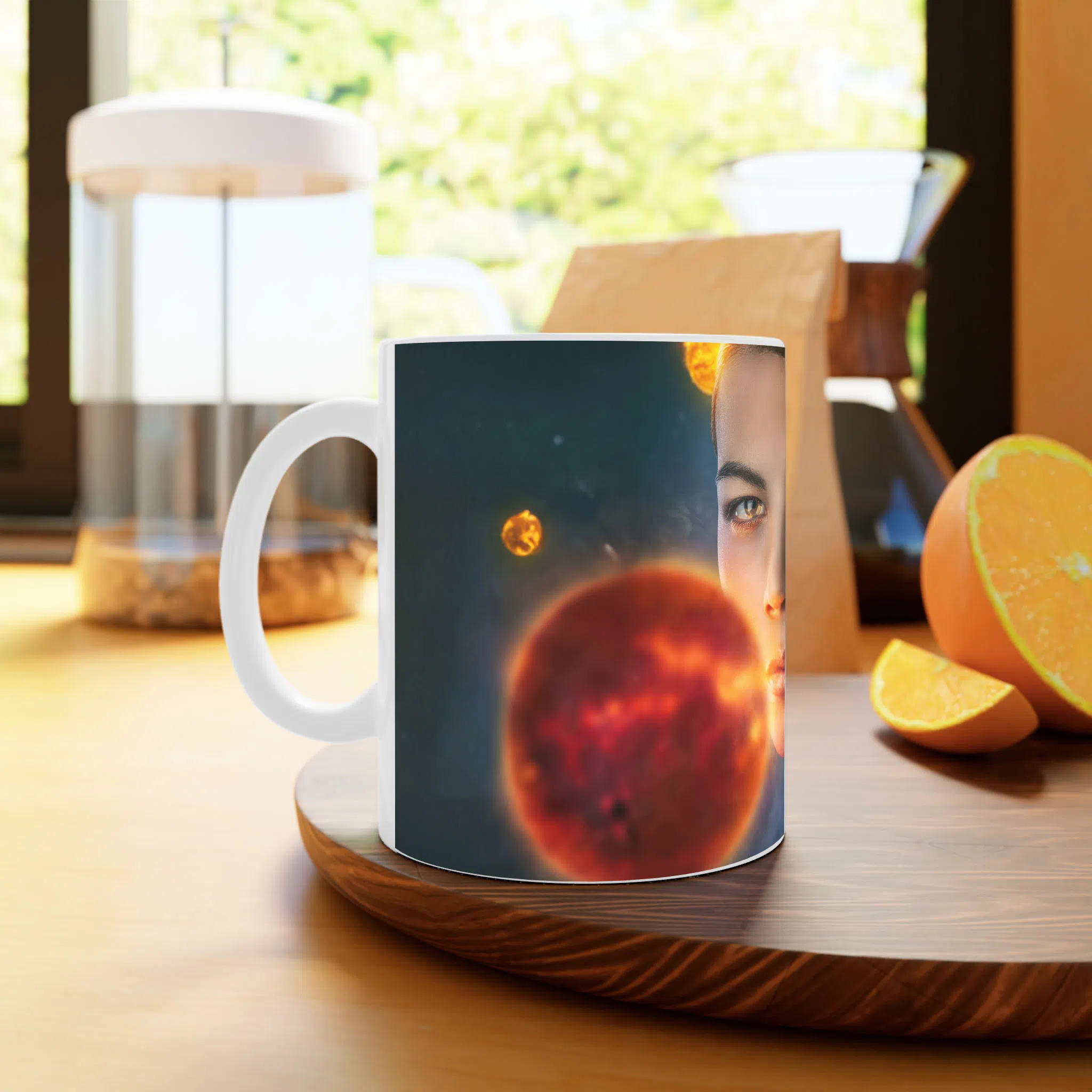 ماگ لیمینات طرح سریال Three Body Problem کد NM3613 — تصویر 3