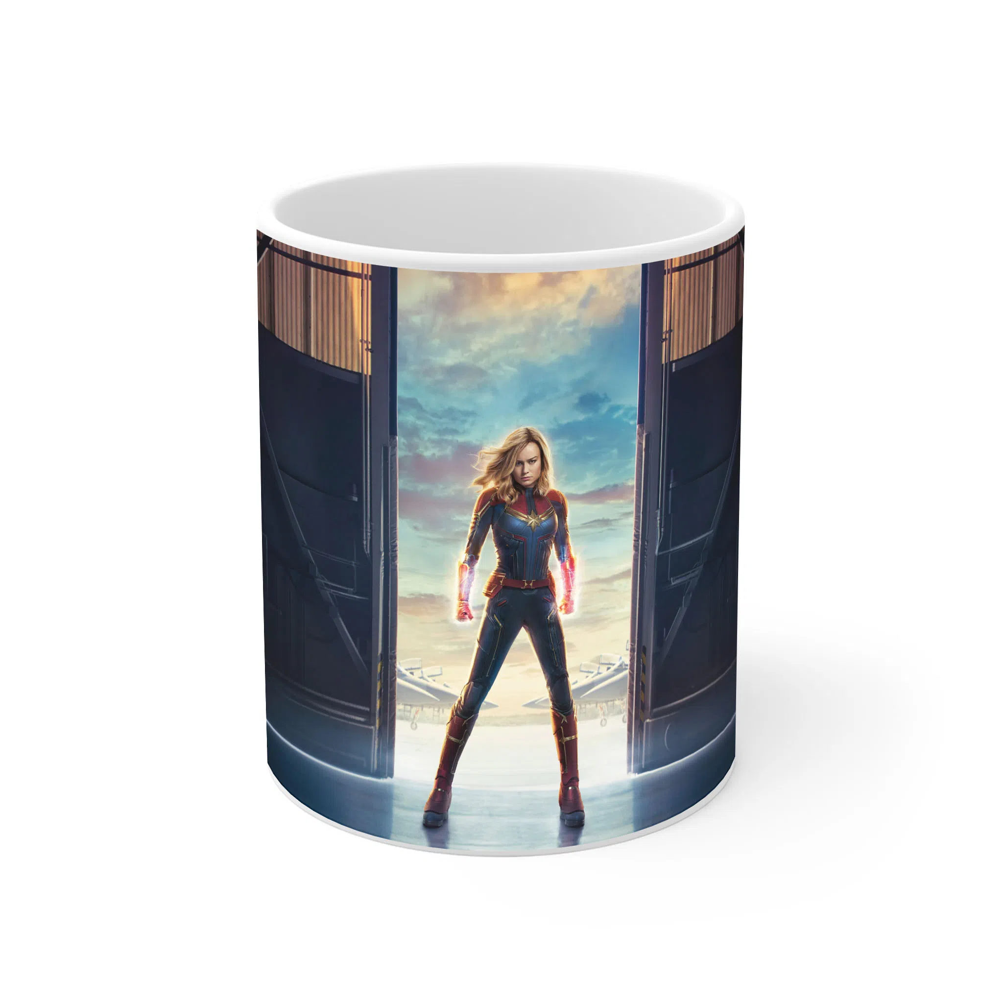 ماگ لیمینات طرح فیلم Captain Marvel کد NM11027