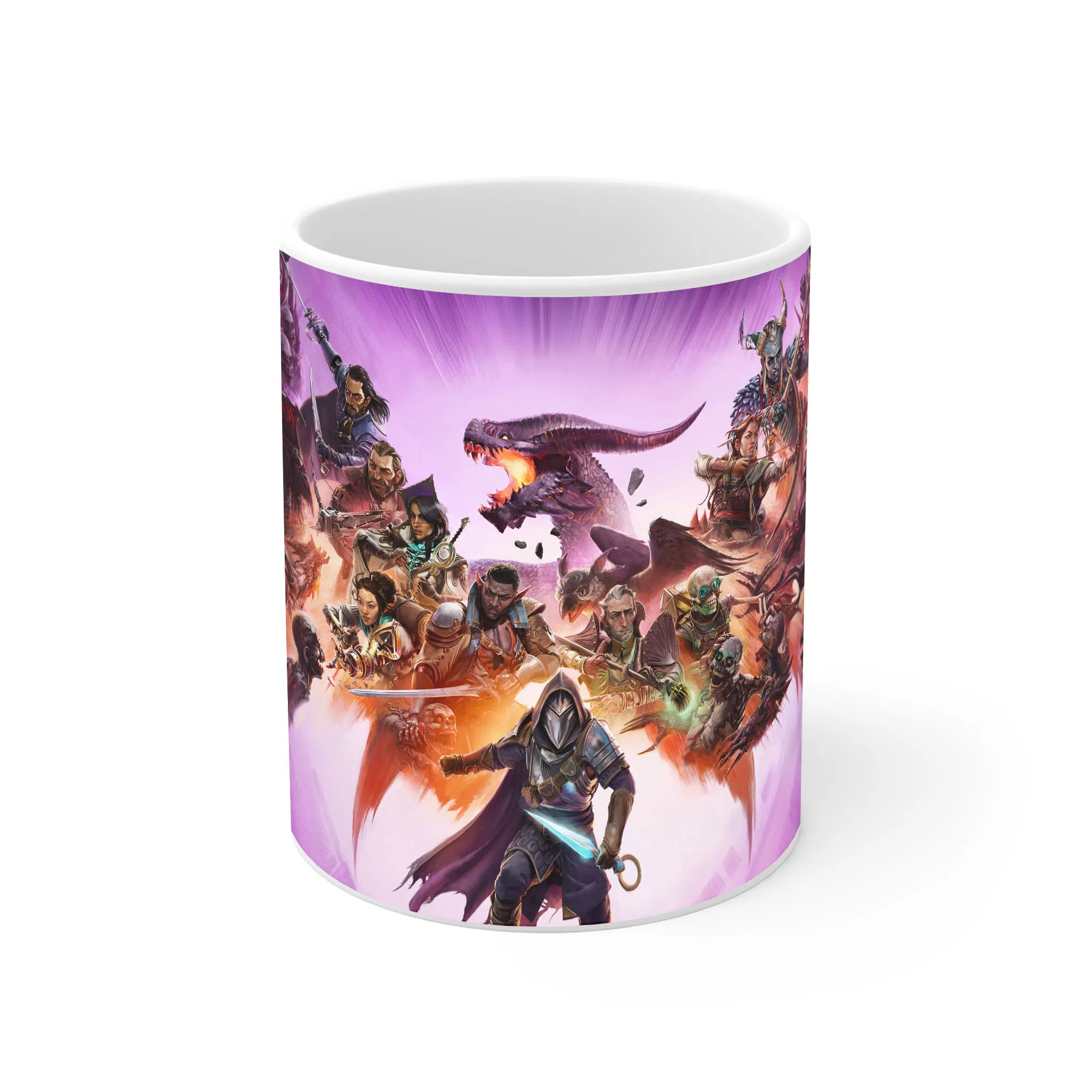 ماگ لیمینات طرح بازی Dragon Age Game کد NM7073 — تصویر 2