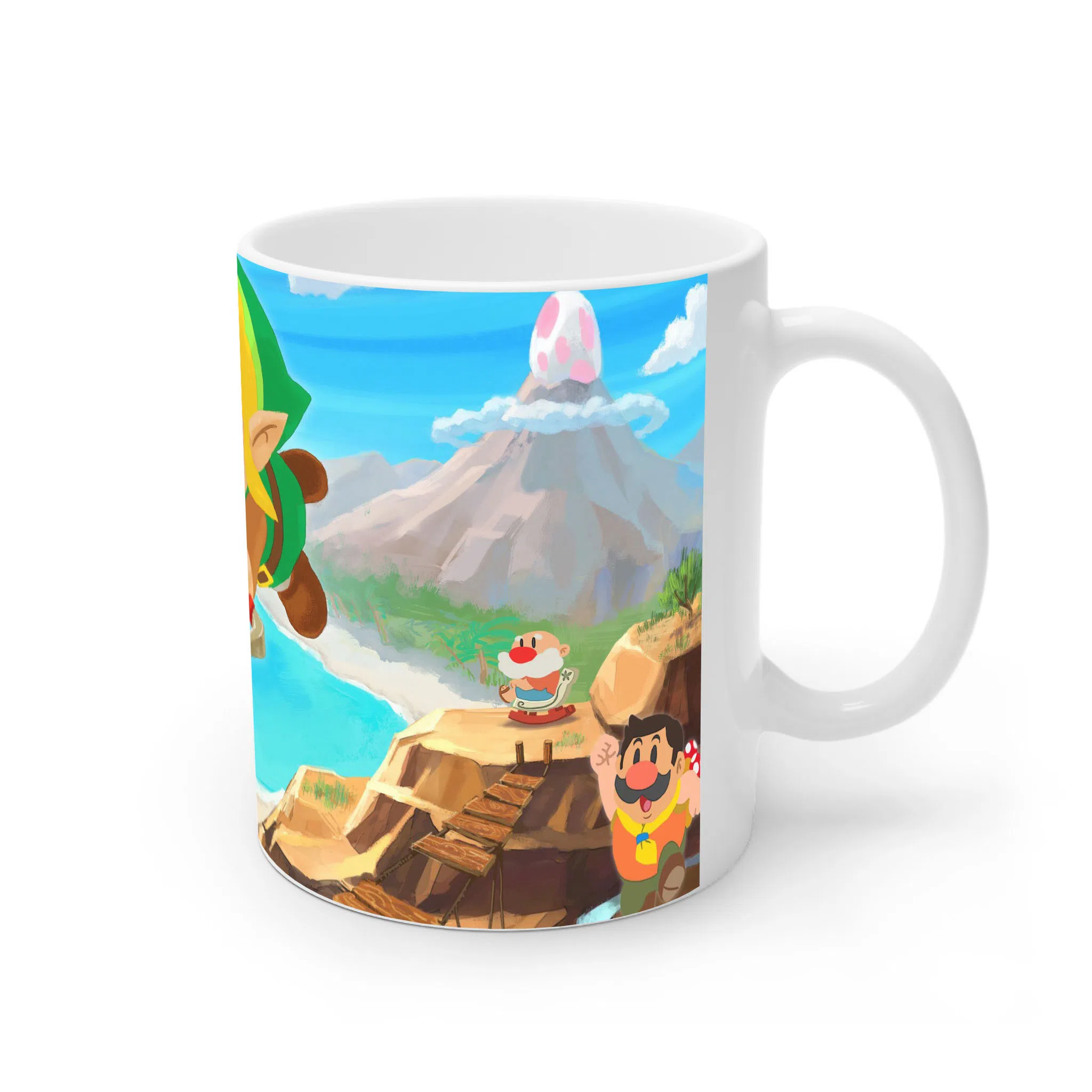 ماگ لیمینات طرح بازی The Legend of Zelda Game کد NM10039 — تصویر 3