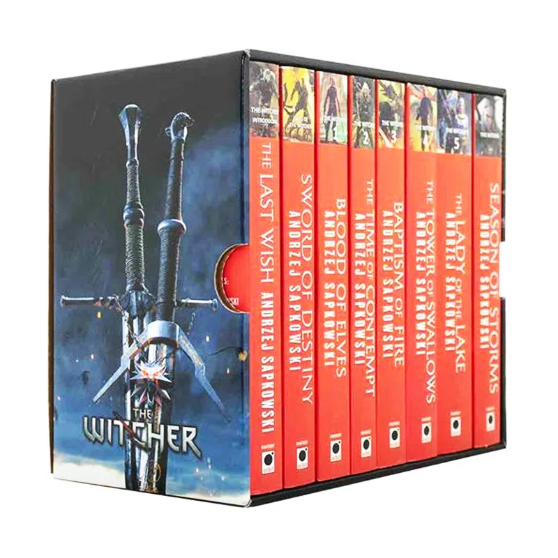 کتاب The Witcher اثر Andrzej Sapkowski انتشارات الوندپویان 8 جلدی — تصویر 2
