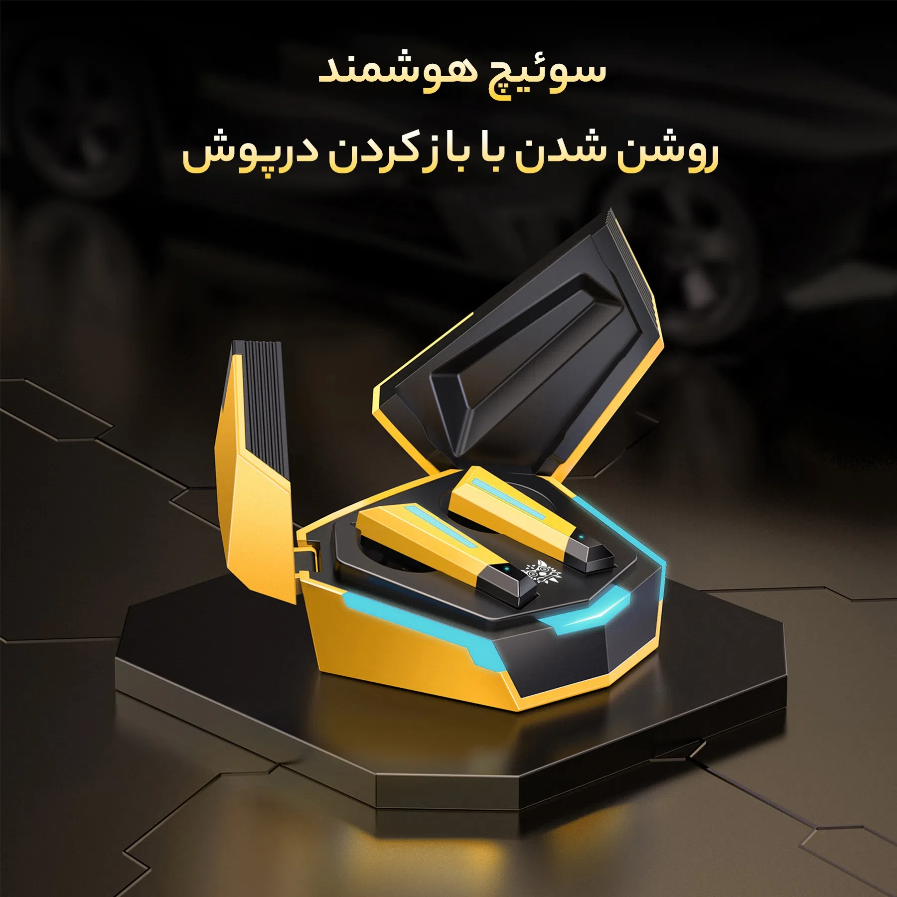هدفون گیمینگ بلوتوثی اونیکوما مدل T32 — تصویر 11
